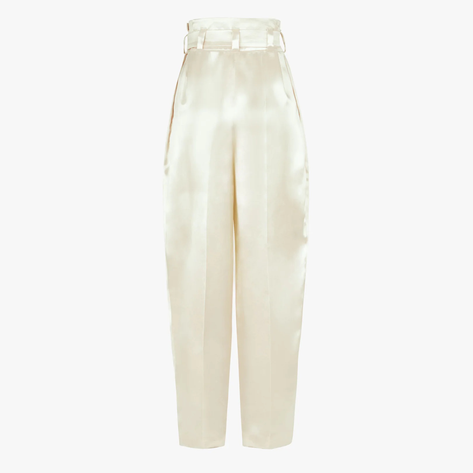 White satin pants - 2
