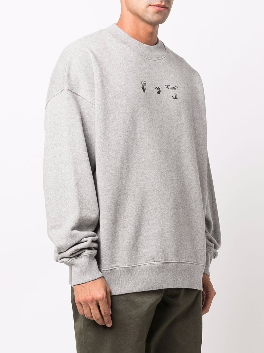 Arrows logo-print sweatshirt - 4