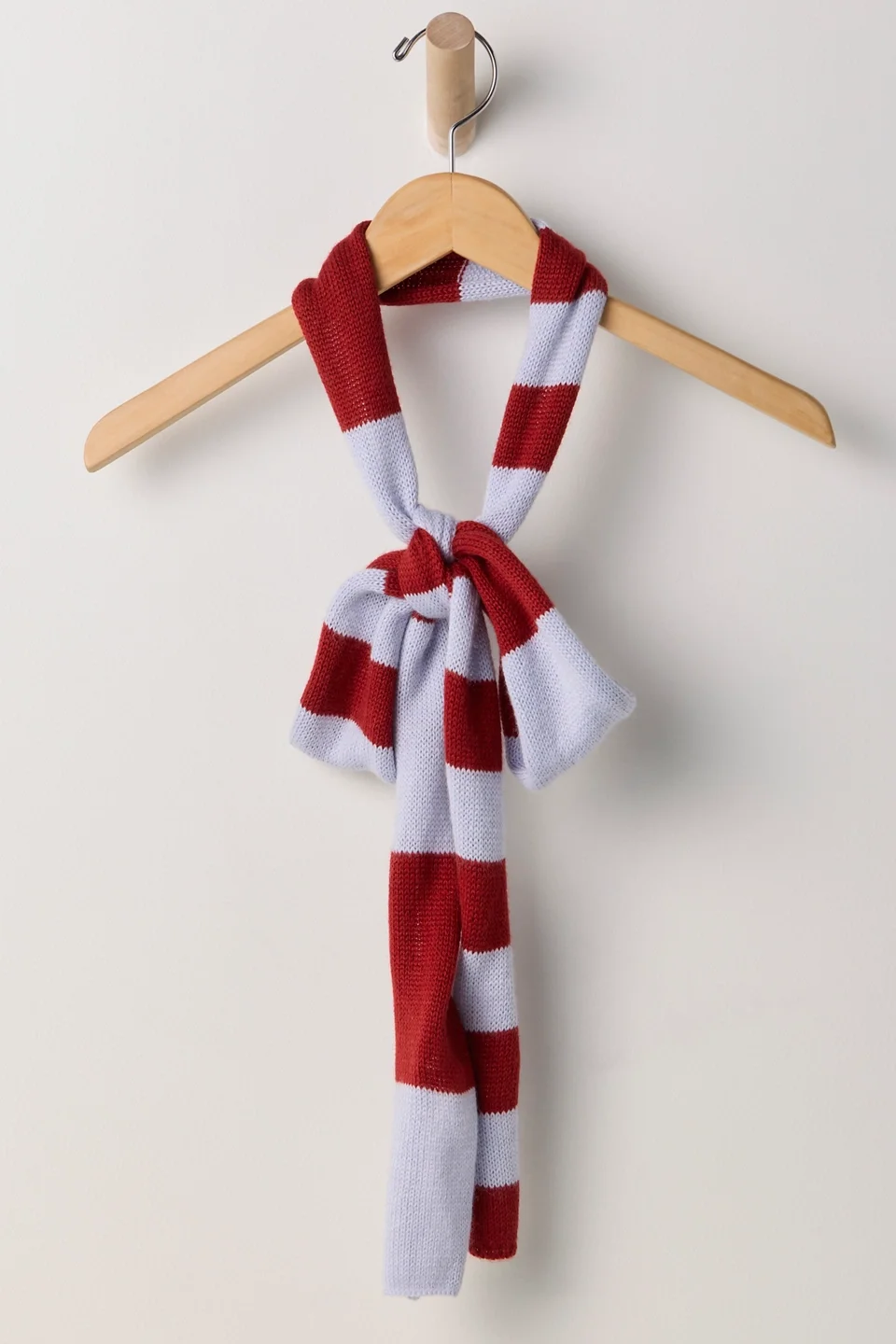 So Stripe Skinny Scarf - 1