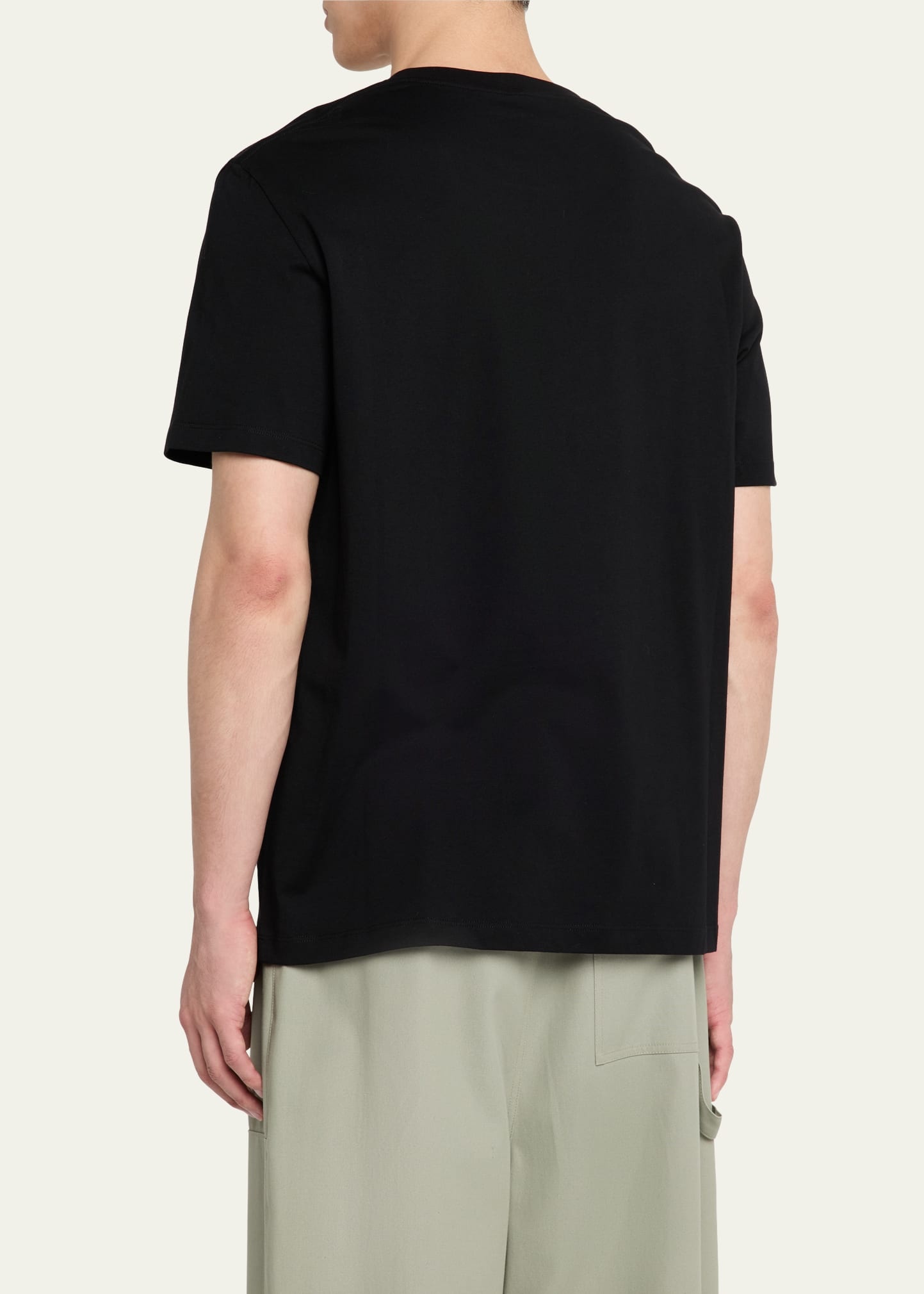 Men's Flocked Anagram Logo Jersey T-Shirt - 3