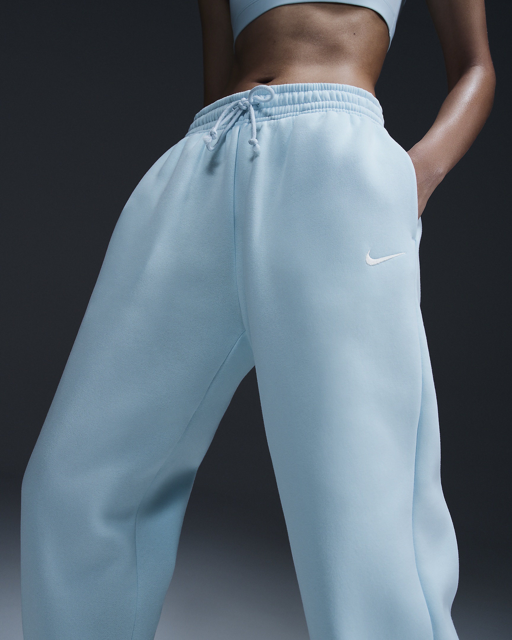 Nike Sportswear Phoenix Fleece Women's High-Waisted Oversized Sweatpants - 4