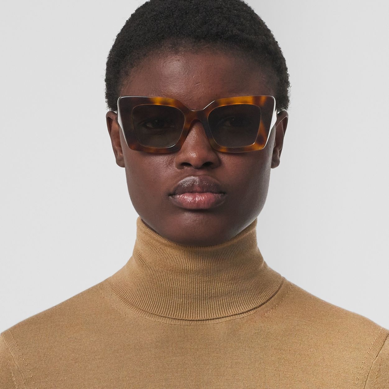 Monogram Motif Oversized Square Frame Sunglasses - 3