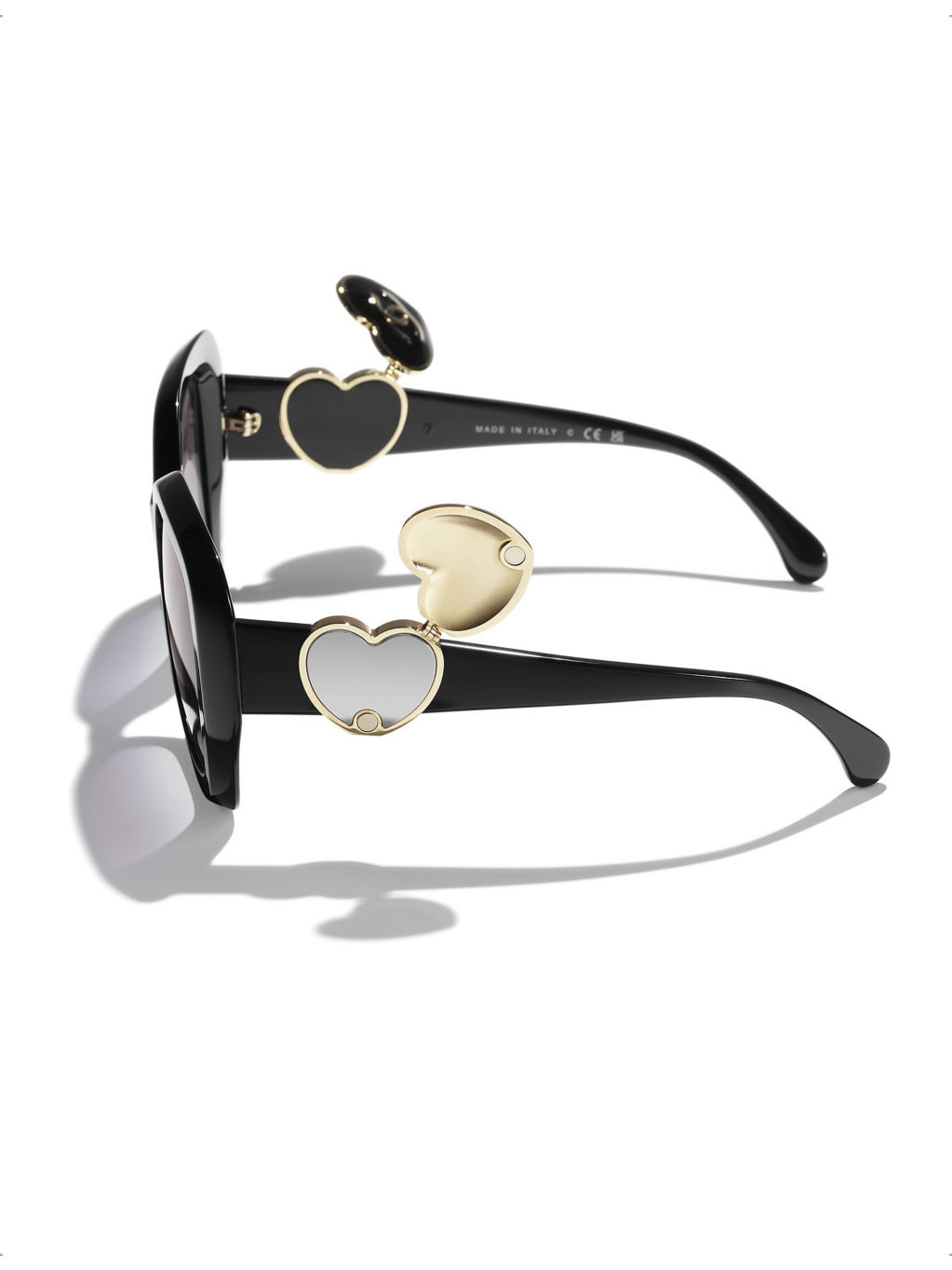 CH5518 square-frame acetate sunglasses - 4