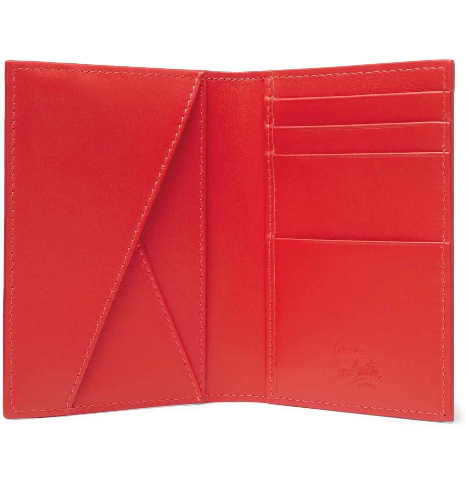 Studded Full-Grain Leather Cardholder - 2