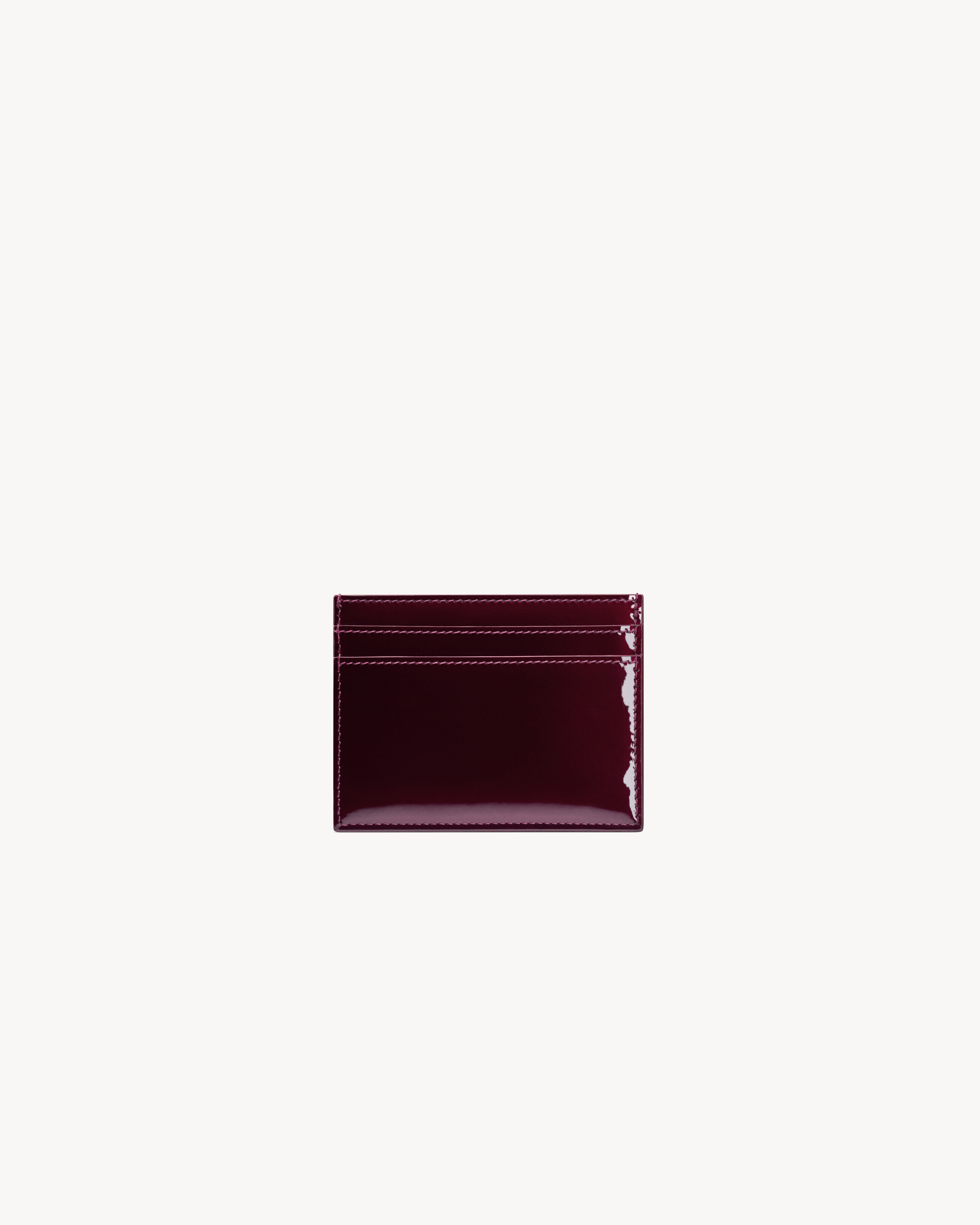SAINT LAURENT PARIS CARD CASE IN PATENT LEATHER - 2