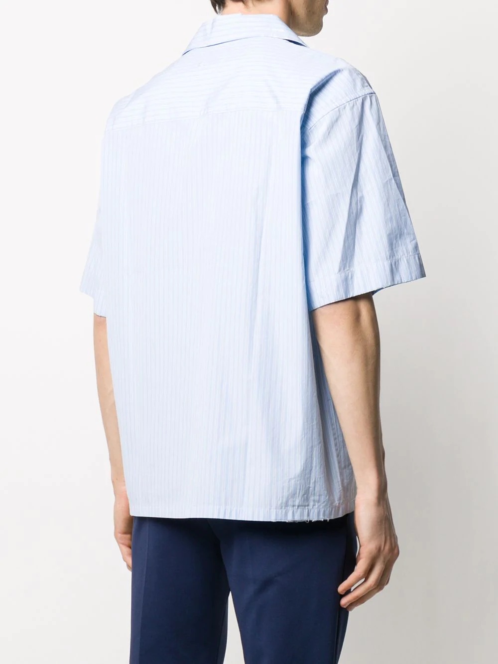 striped boxy shirt - 4