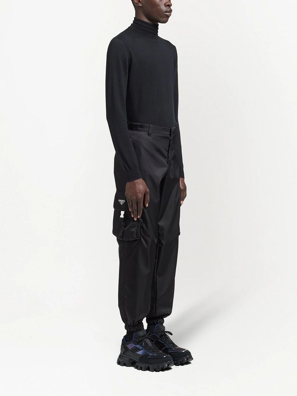 Re-Nylon cargo pants - 3