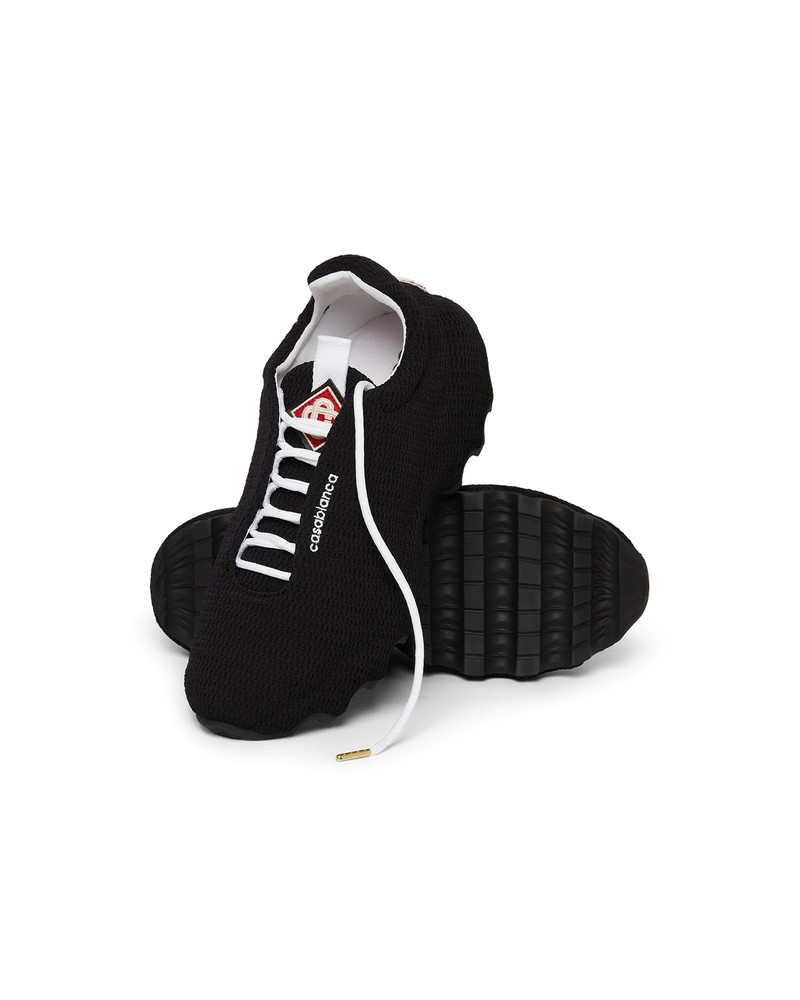CASABLANCA Men's Black Arch Knit Sneaker | Casablanca Paris outlook