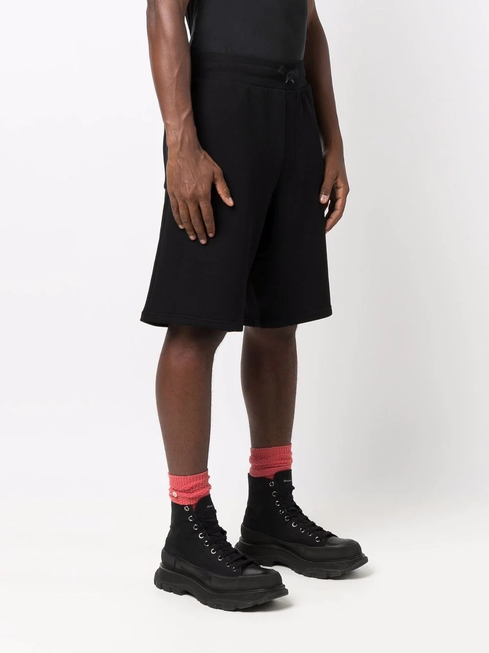 logo-plaque track shorts - 5