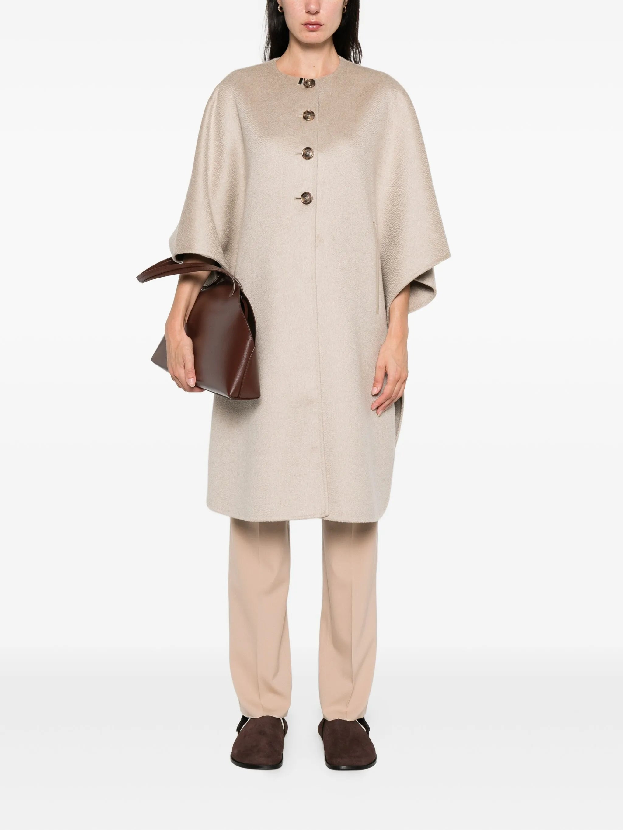 Max Mara Pocket Unfinished-hem Trousers - 5