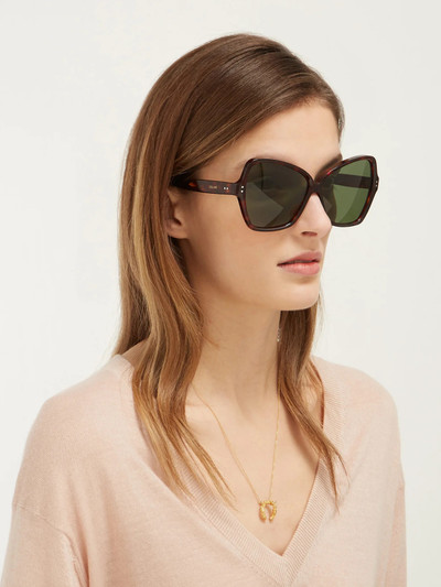 CELINE Butterfly cat-eye acetate sunglasses outlook