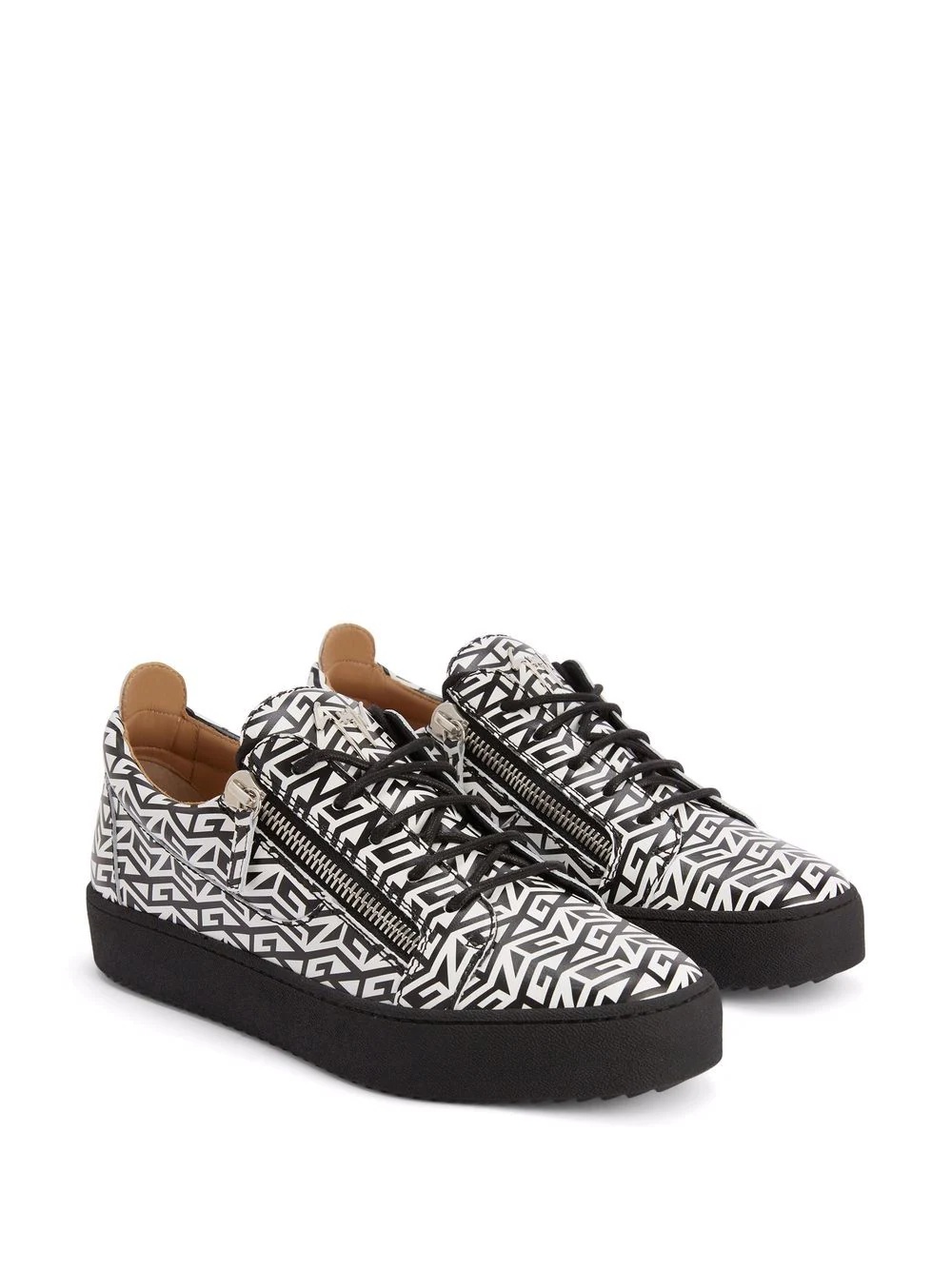 Frankie monogram sneakers - 2