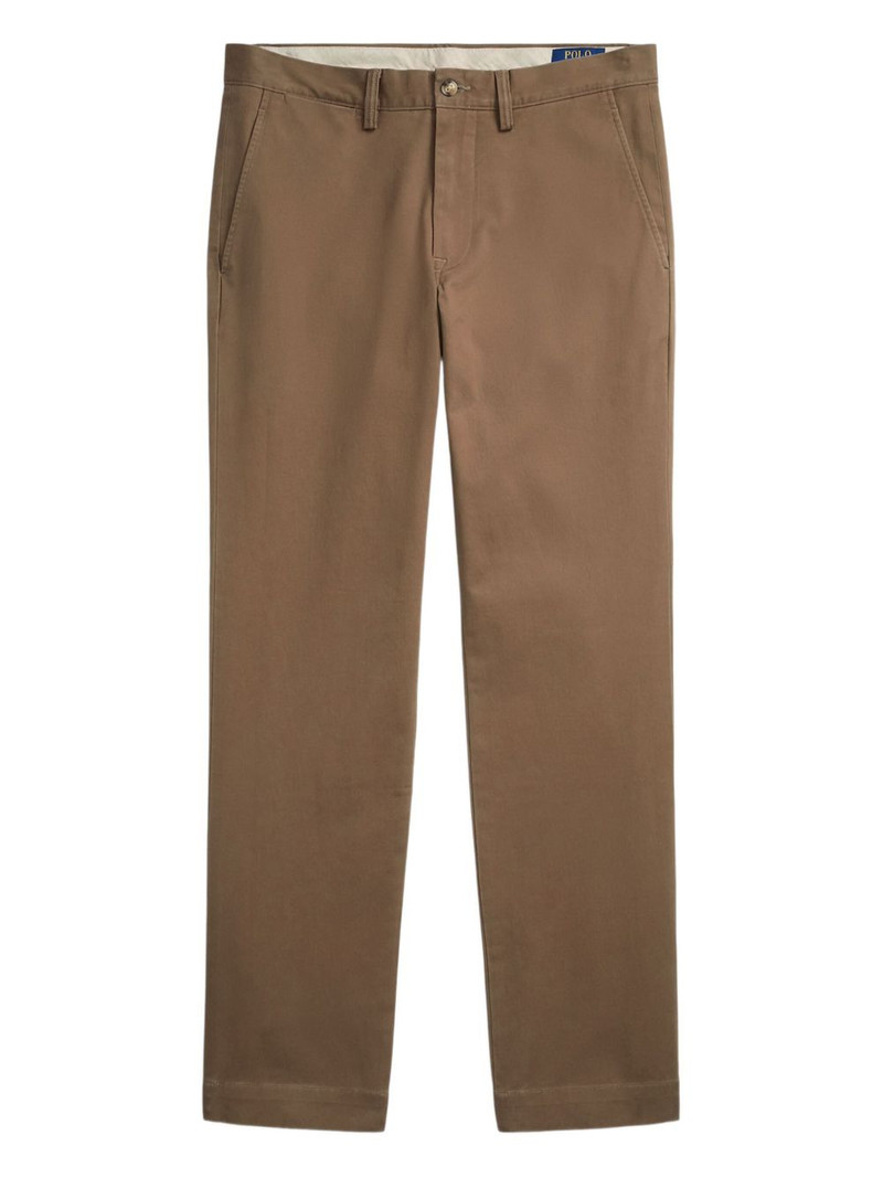 flat-front trousers 1