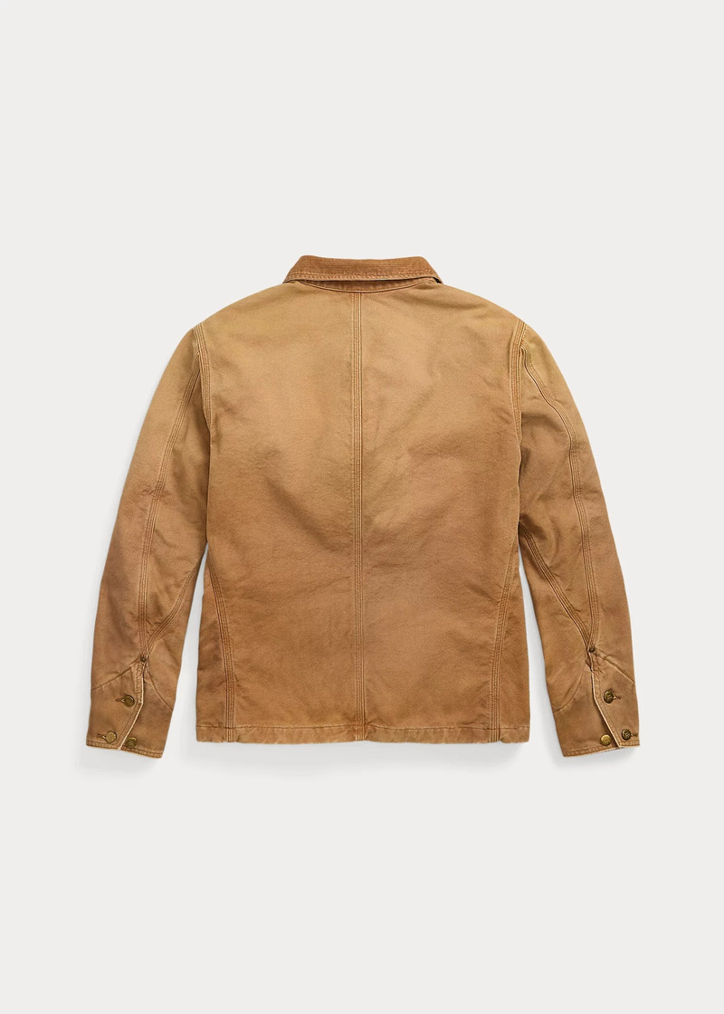 RRL by Ralph Lauren Corduroy-Collar Canvas Jacket outlook