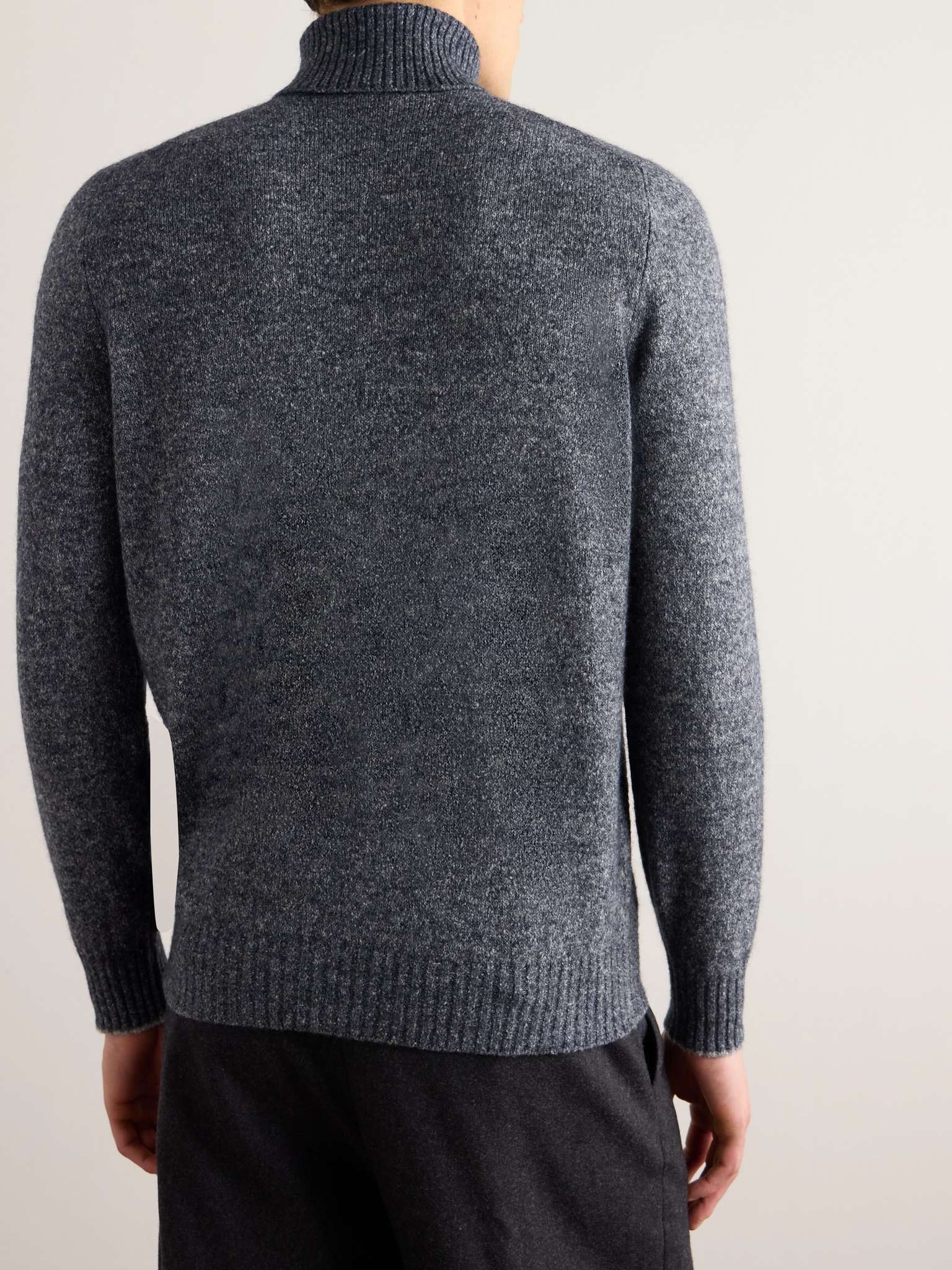 Knitted Rollneck Sweater - 4