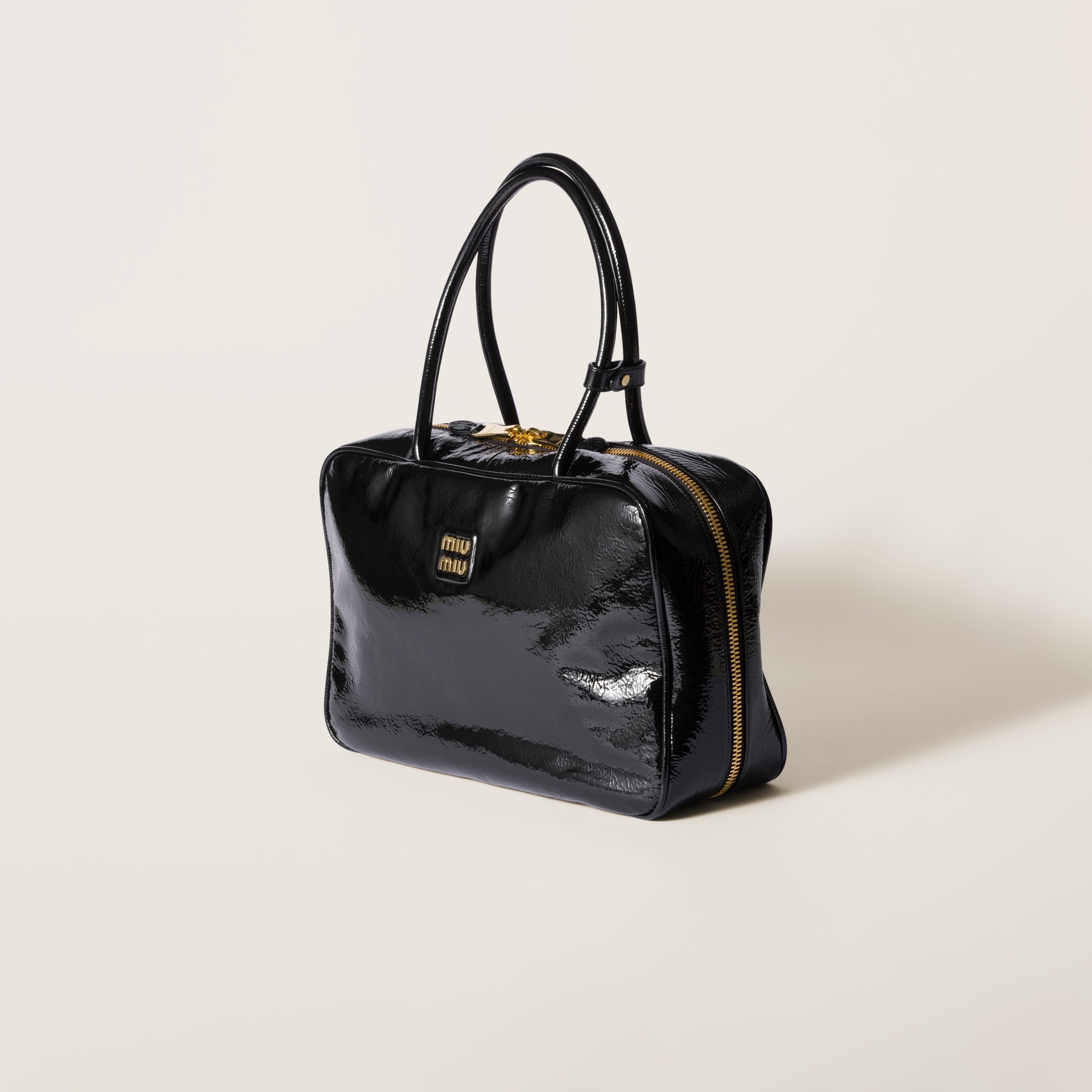 Beau naplak patent leather bag - 3
