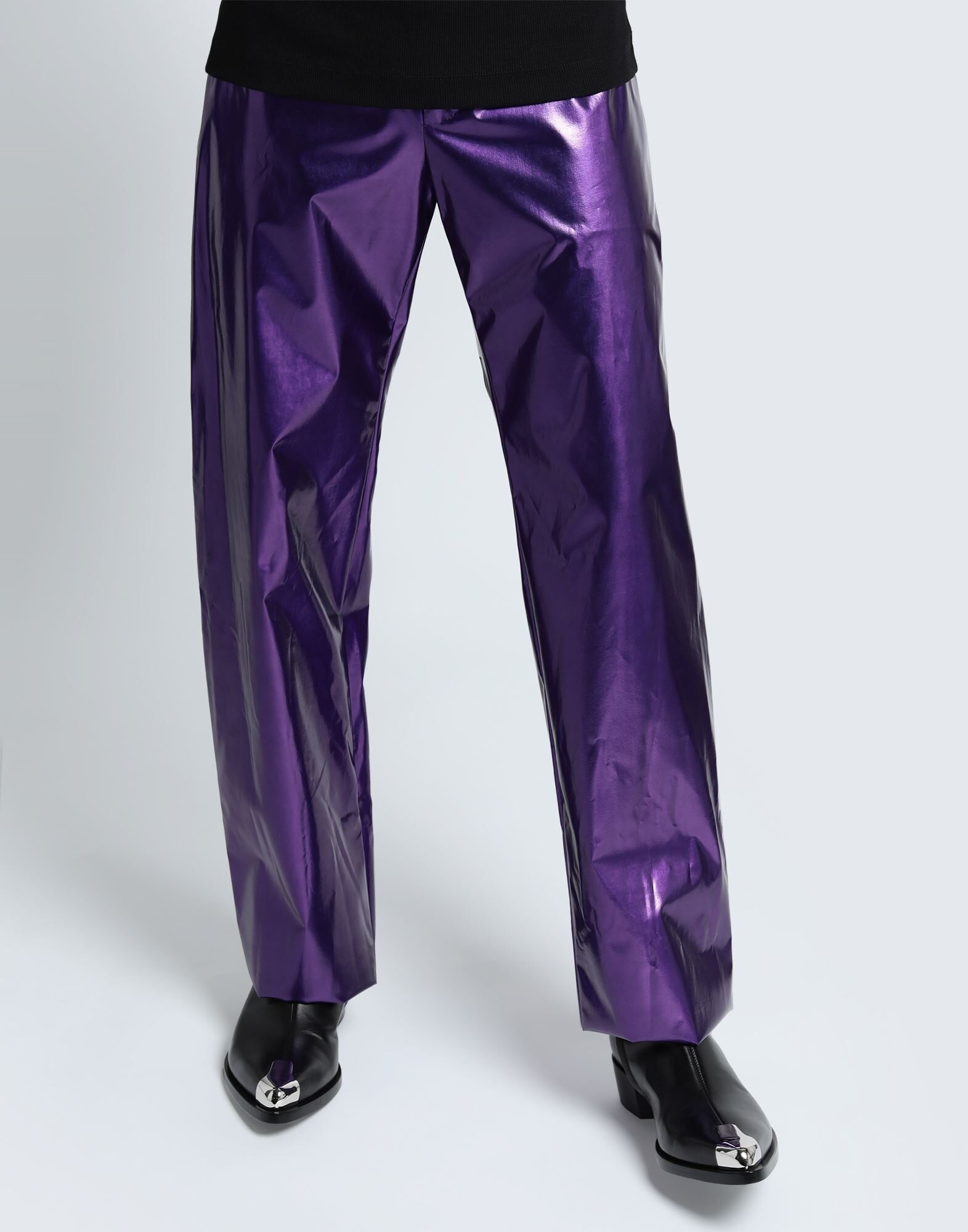 Purple Men's Casual Pants - 4