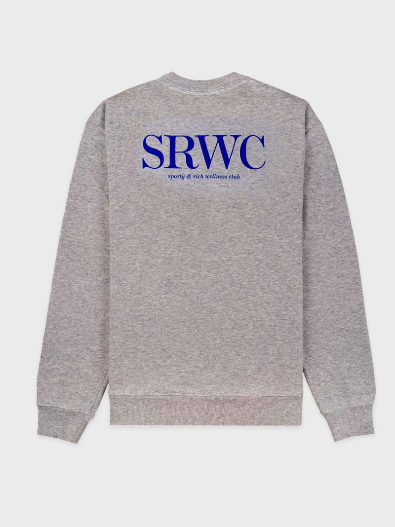 Sporty & Rich Upper East Side cotton sweatshirt outlook