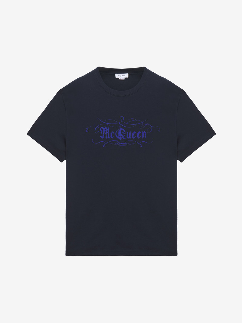 McQueen Script Print T-shirt 1