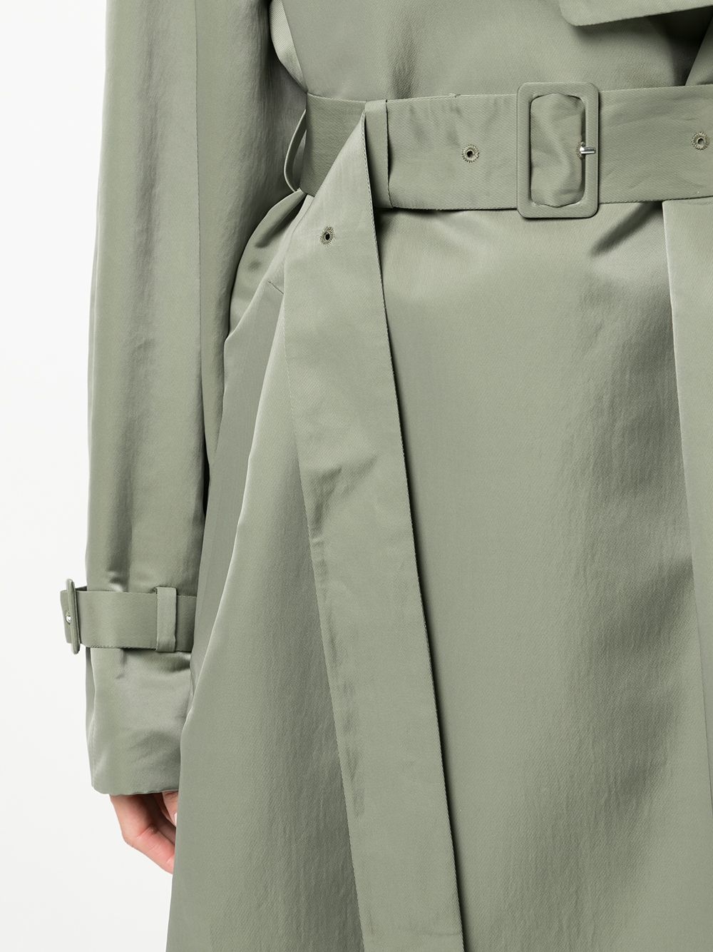 belted trench coat - 5