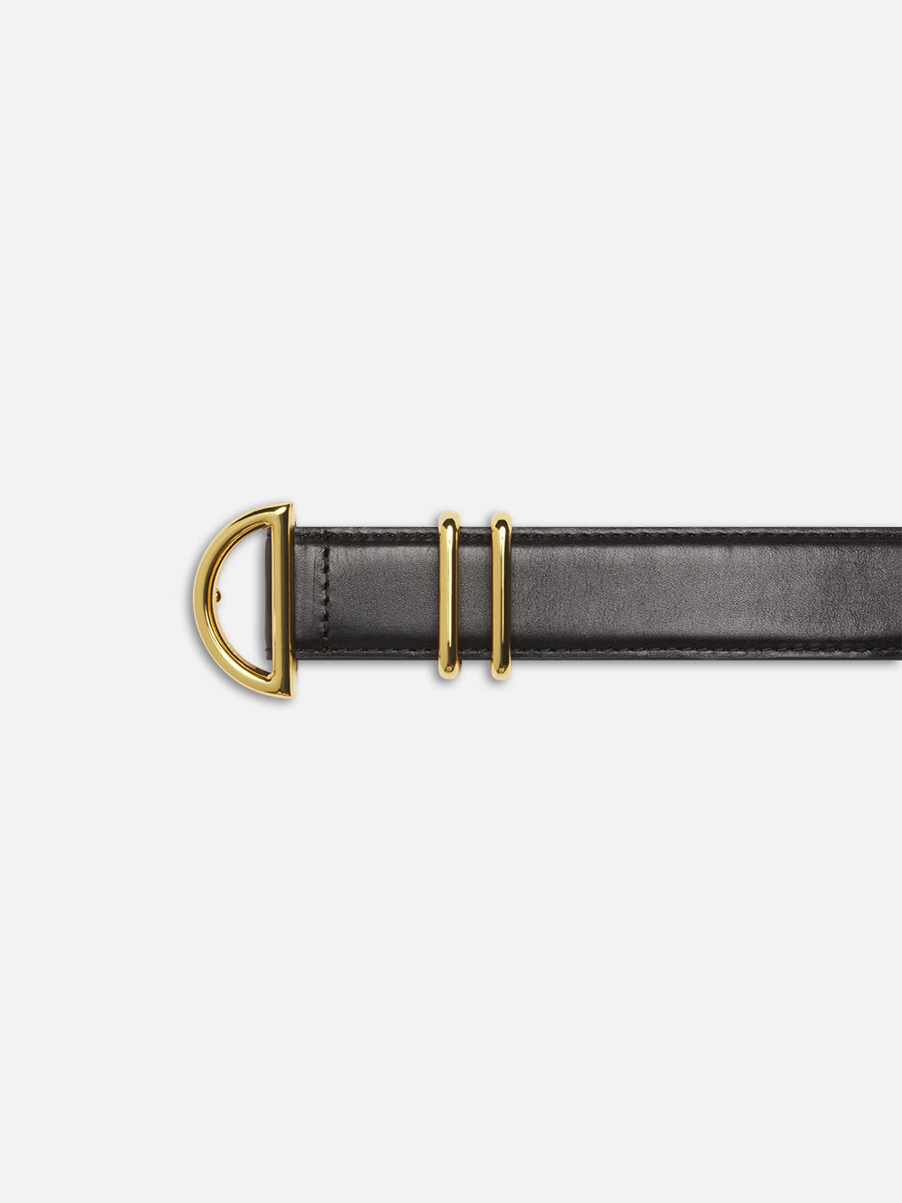 Crescent Belt in Black - 2