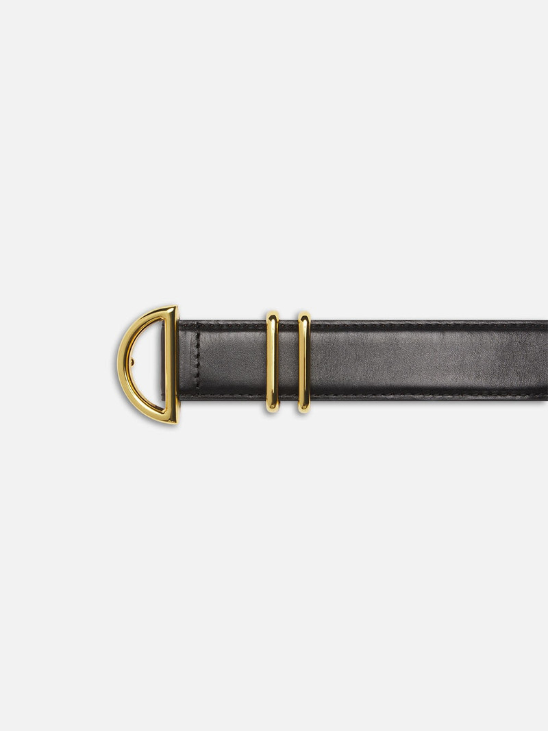 FRAME Crescent Belt in Black outlook