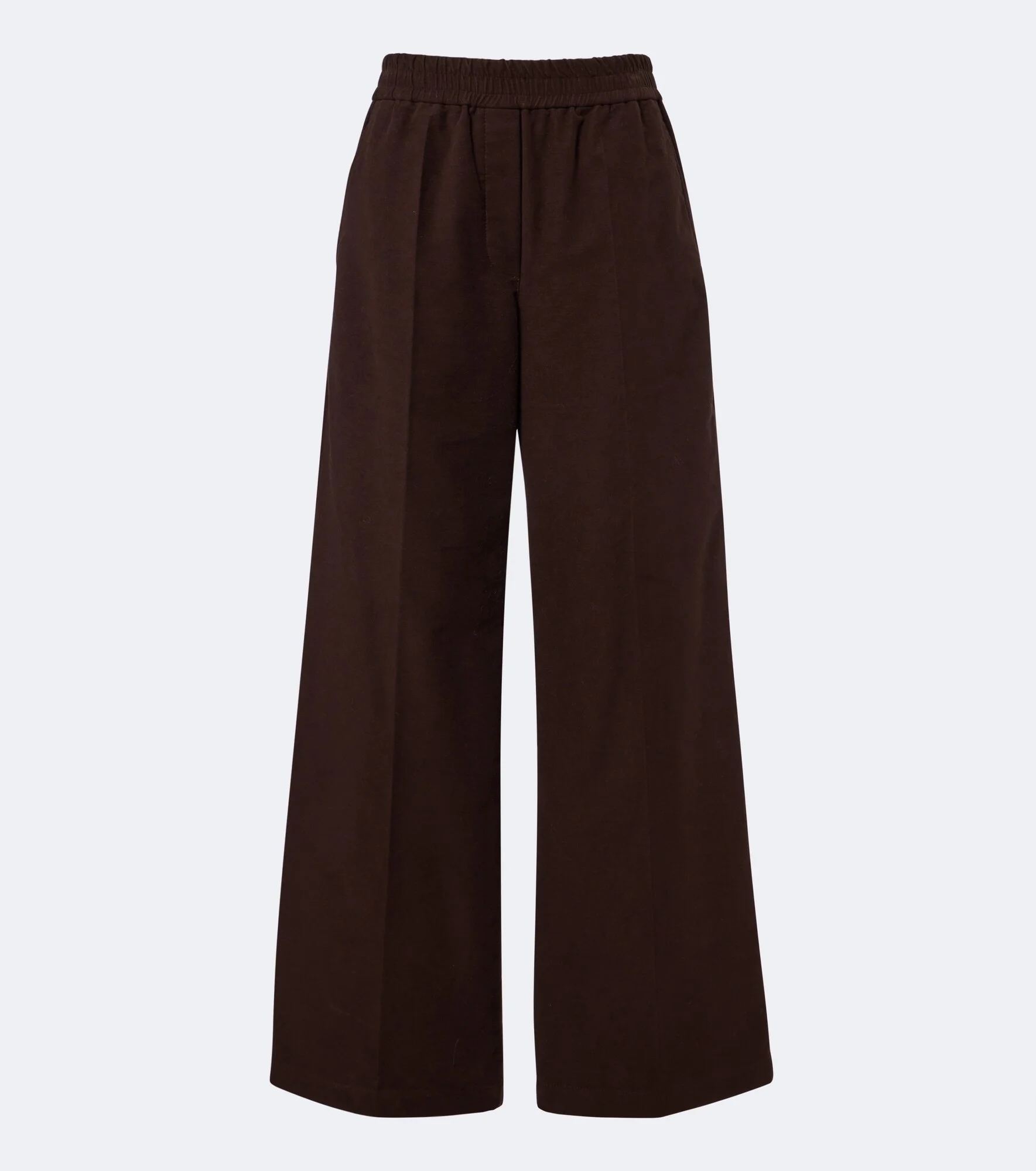 Cotton wide-leg pants - 1