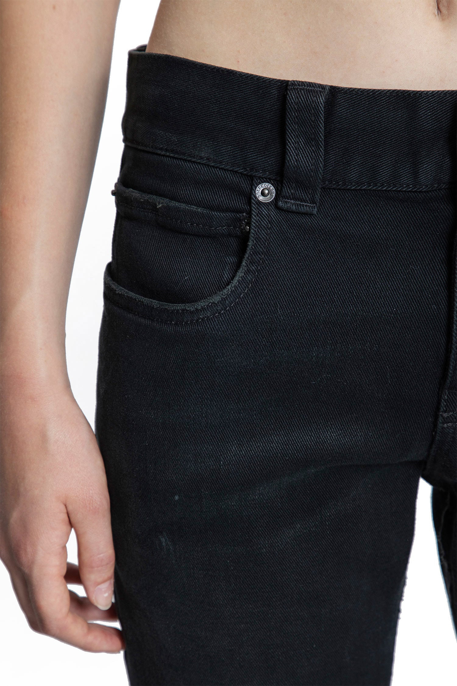 Slim-Fit-Bootcut-Pants-In-Cotton-Denim - 4