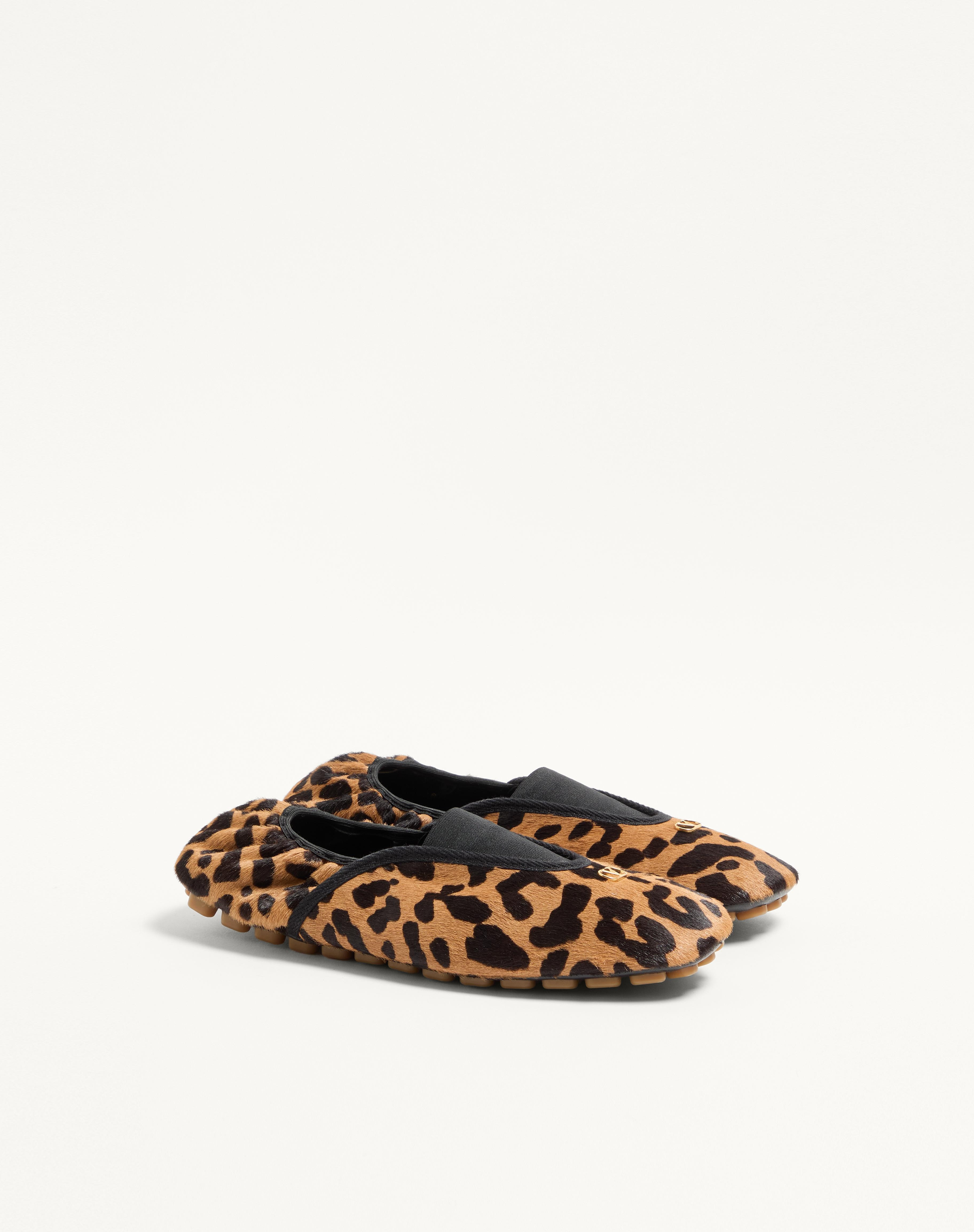 RHYTMIKA BALLERINA IN HAIR CALF WITH FAUVE ECLAT PRINT - 3