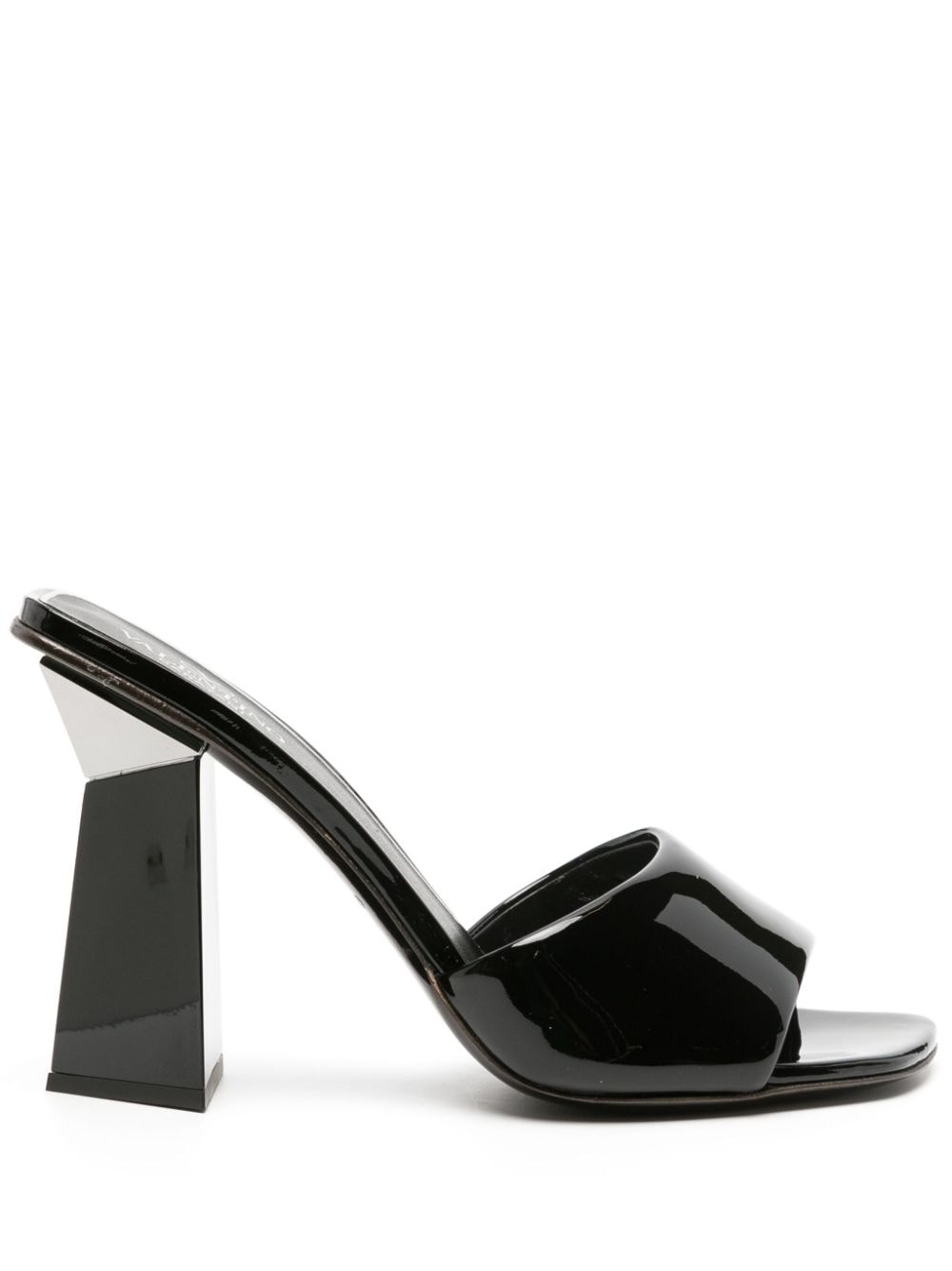 One Stud Hyper 105mm patent sandals - 1