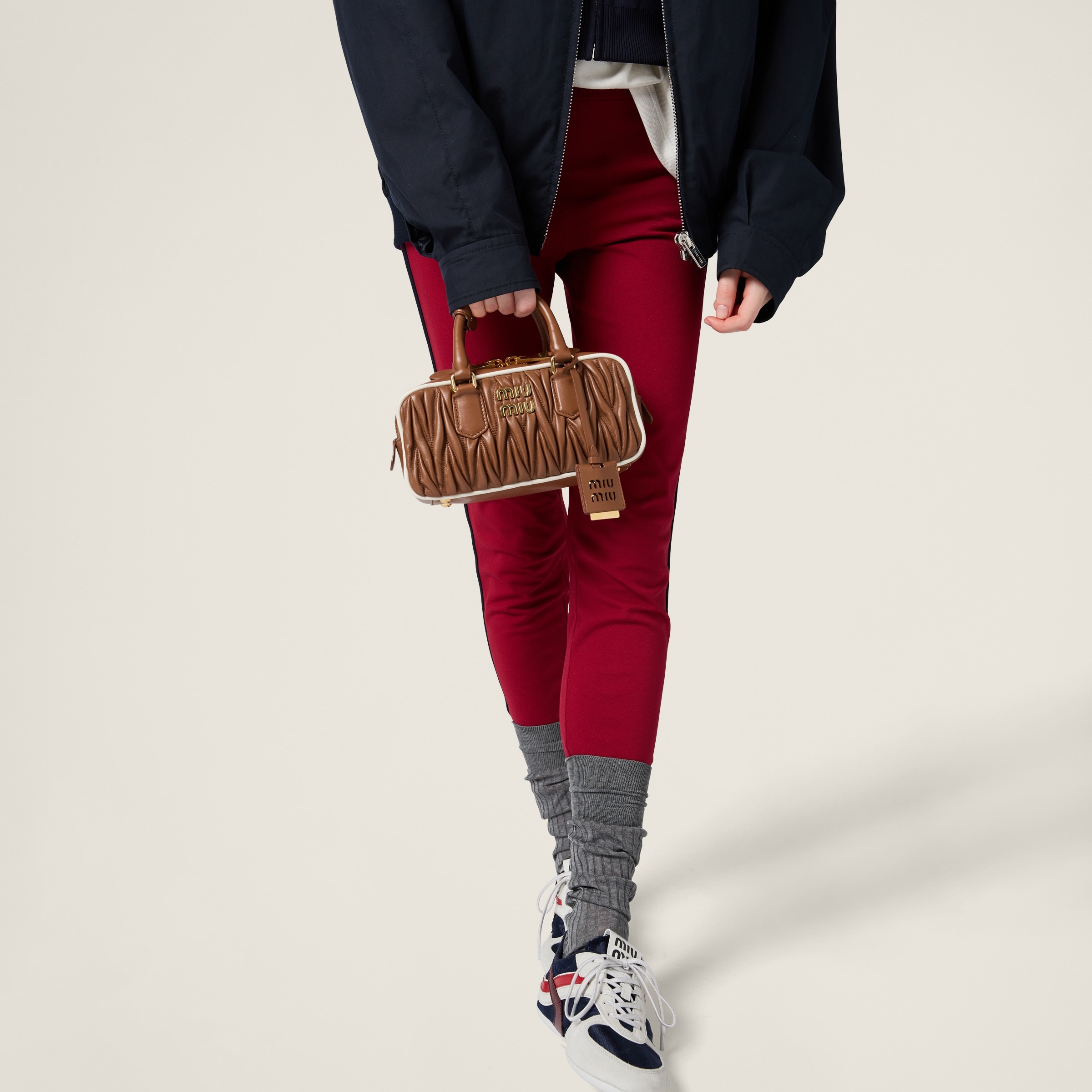 Arcadie matelassé nappa leather bag - 2