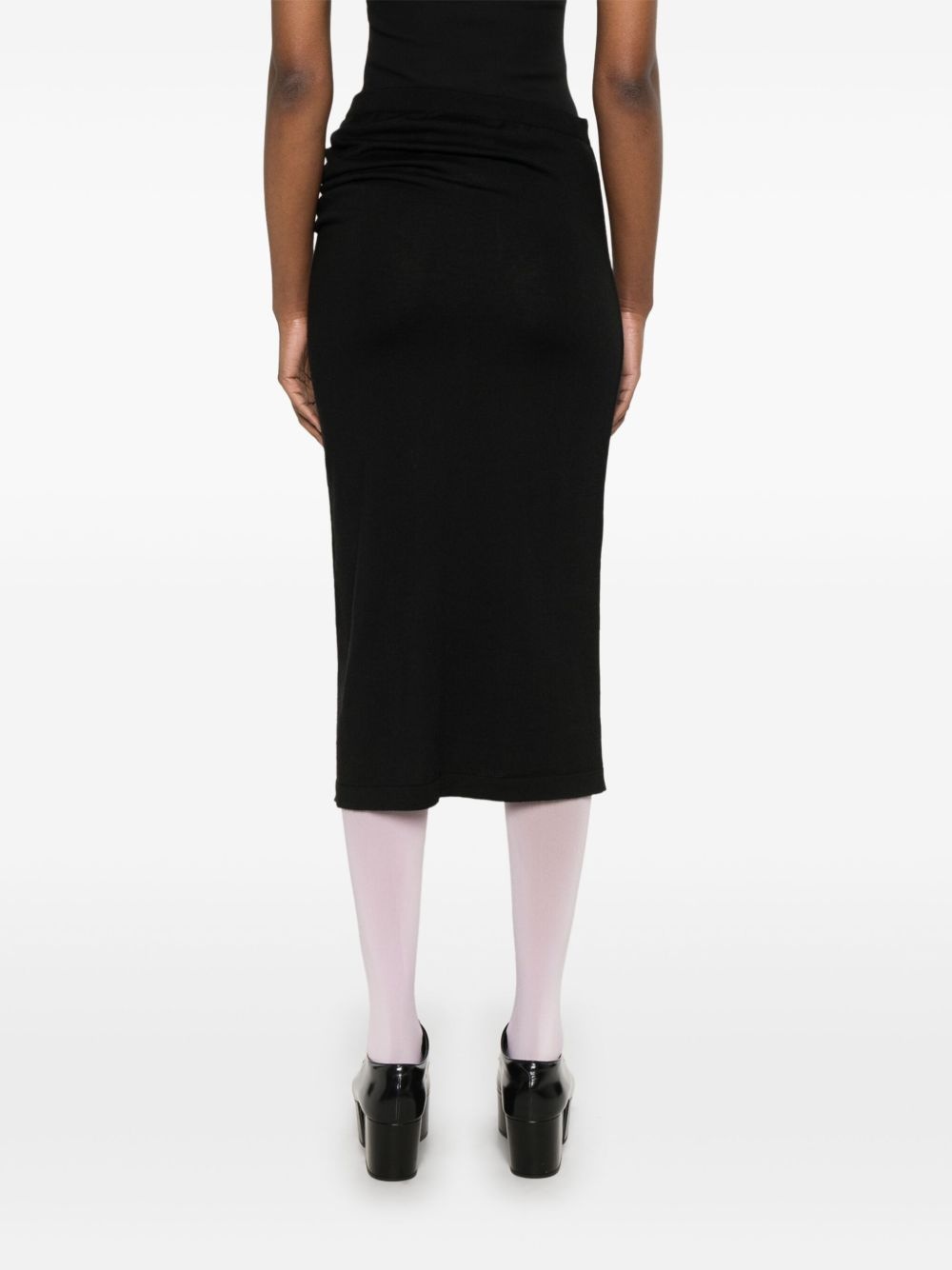 asymmetric midi dress - 4
