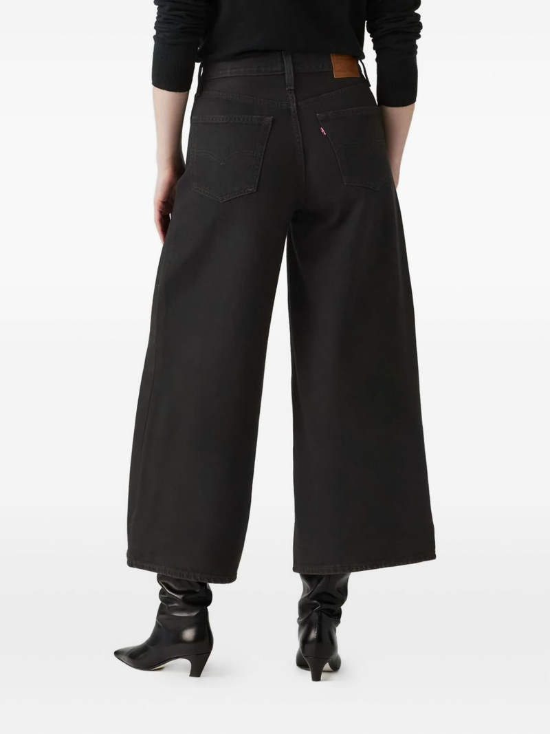 Levi's tie-belt cotton jeans outlook