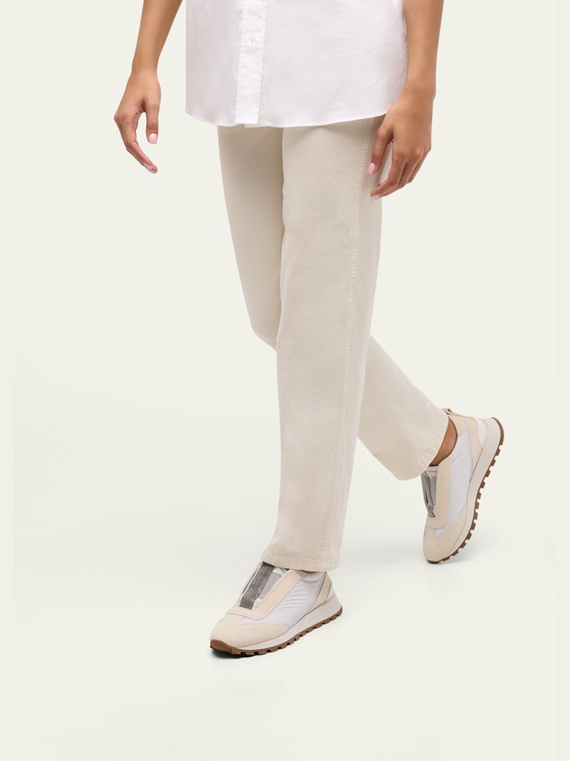 Brunello Cucinelli Monili Laceless Trainer Sneakers outlook