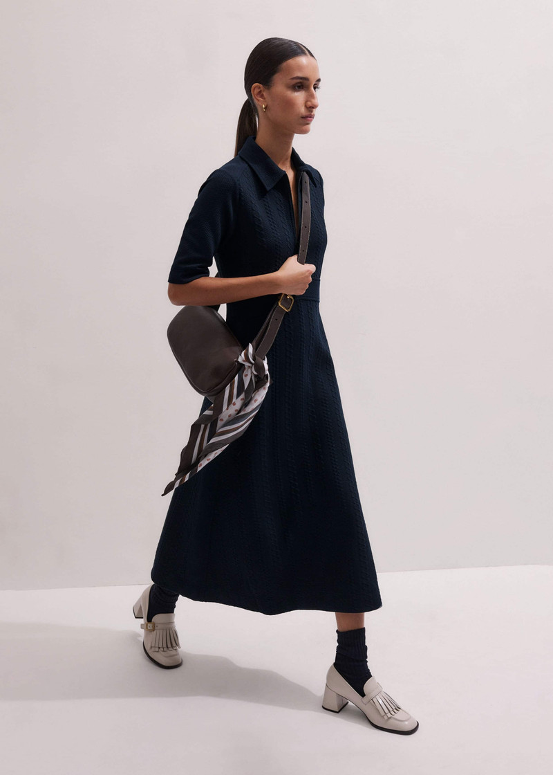 Half Zip Midi Dress 4