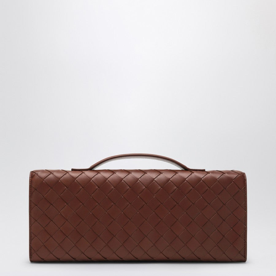 Bottega Veneta Women Andiamo Clutch Sapele With Handle - 3