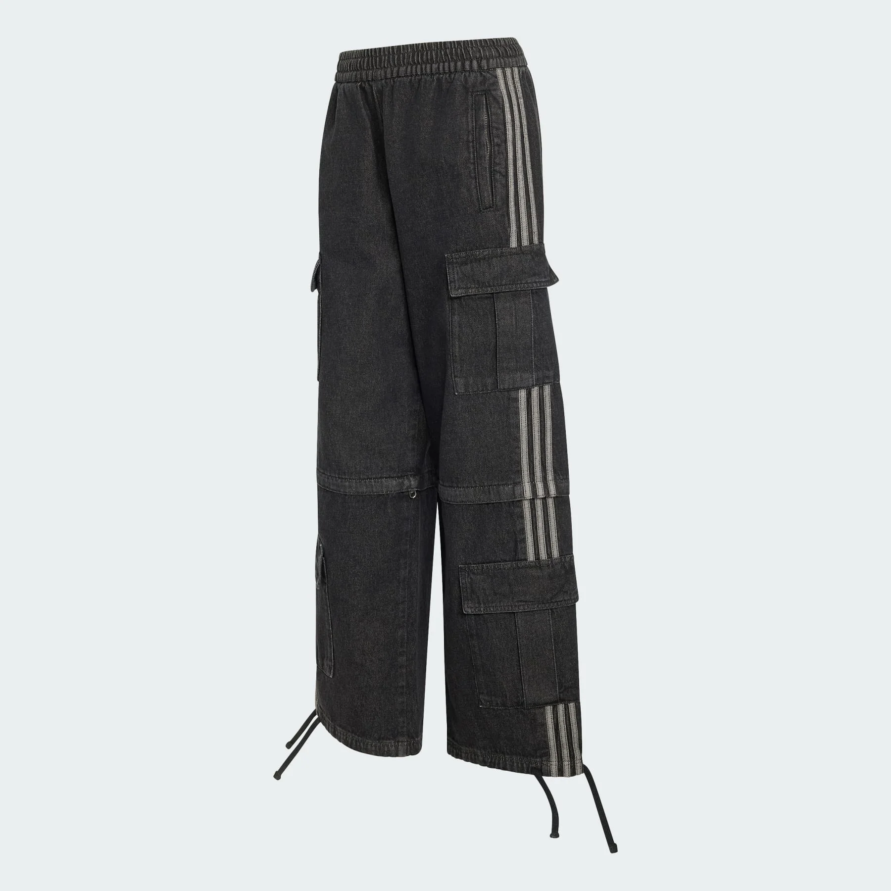 MID RISE 2-IN-1 DENIM PANT - 1