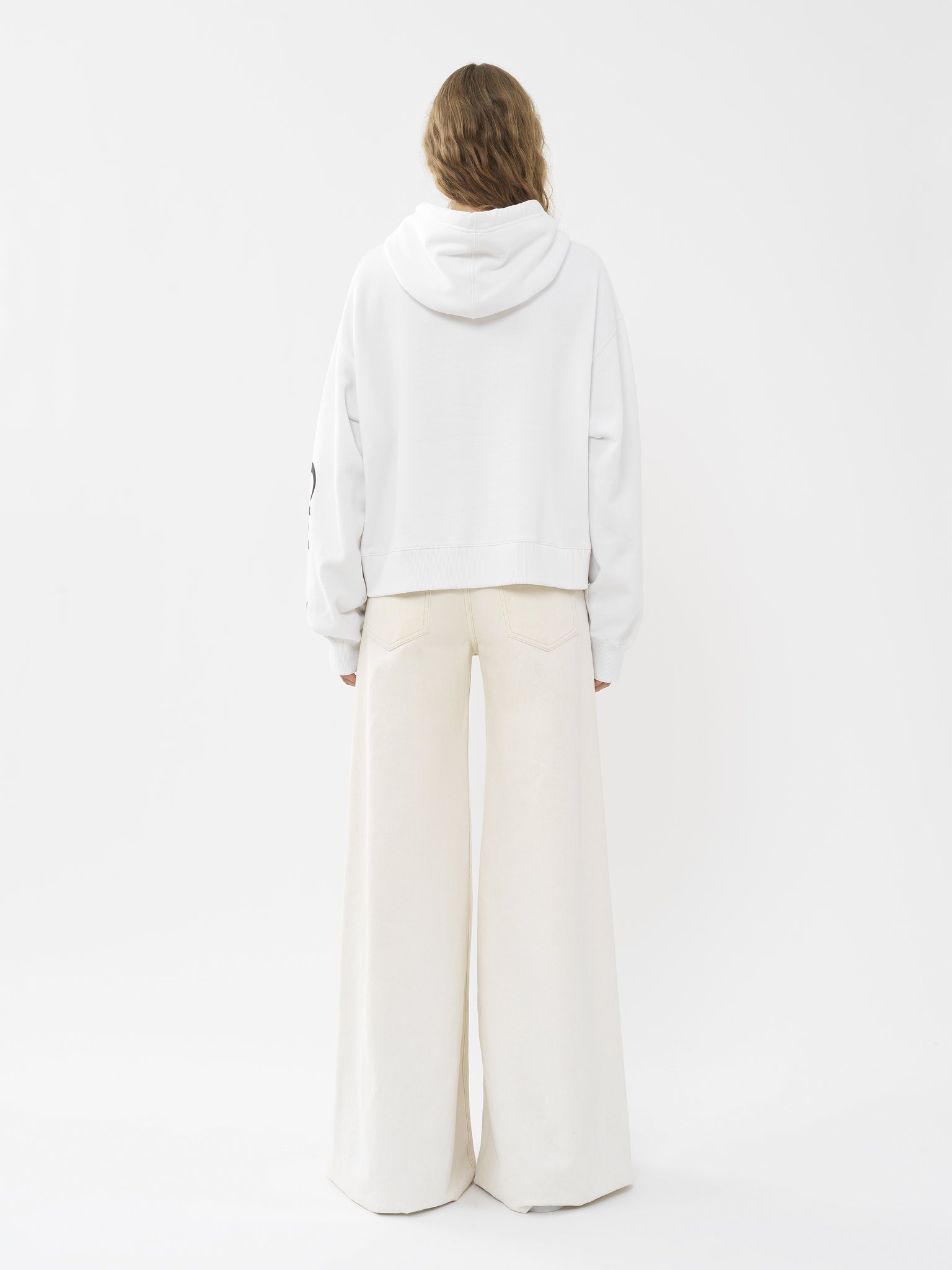 PRINTED HOODED SWEATER - 5