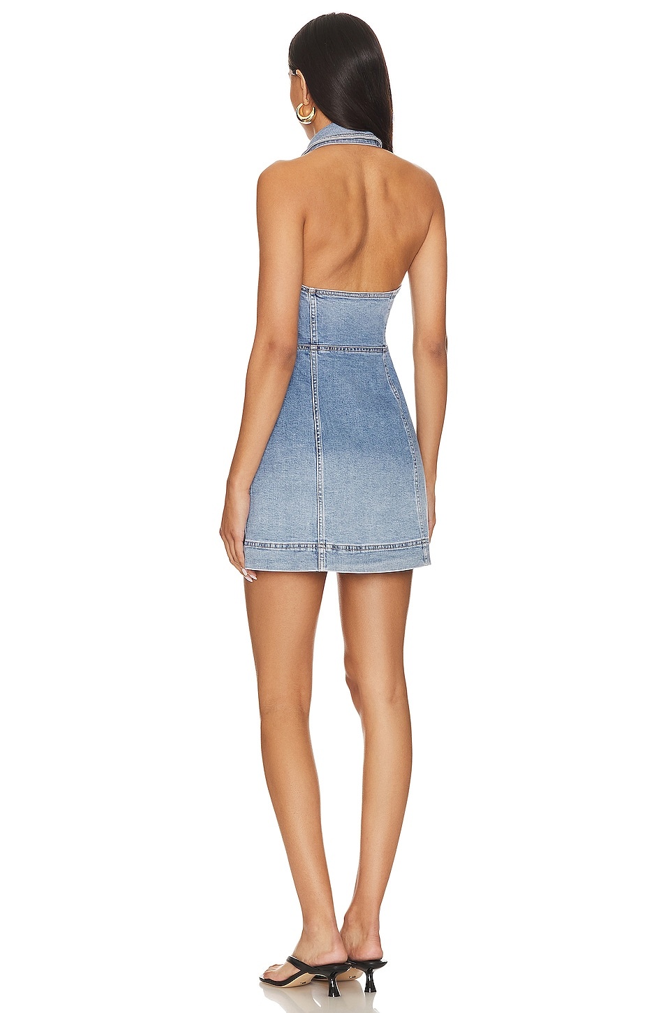 Kendall Denim Mini Dress - 3