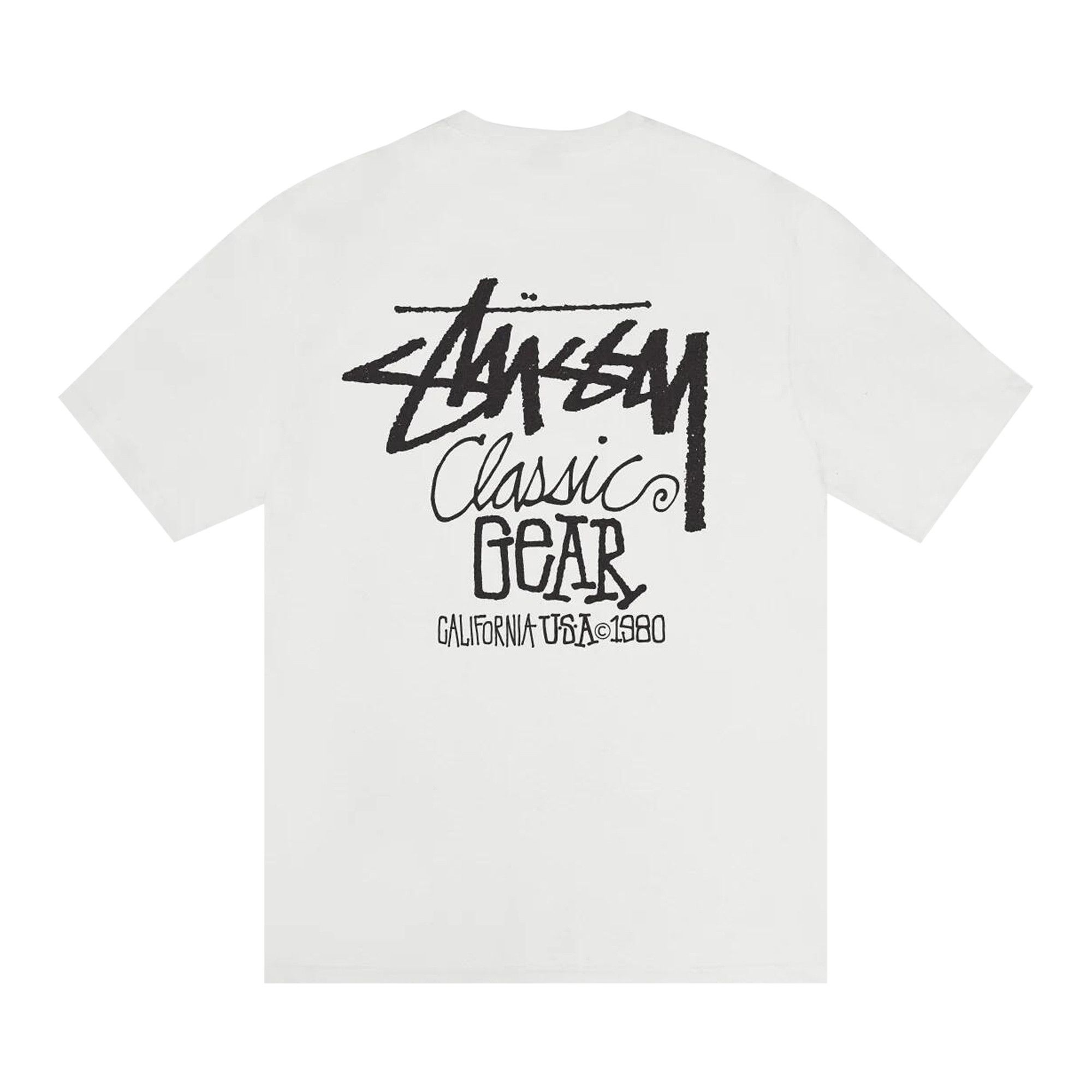 Stussy Classic Gear Tee Pigment Dyed 'Natural' - 2