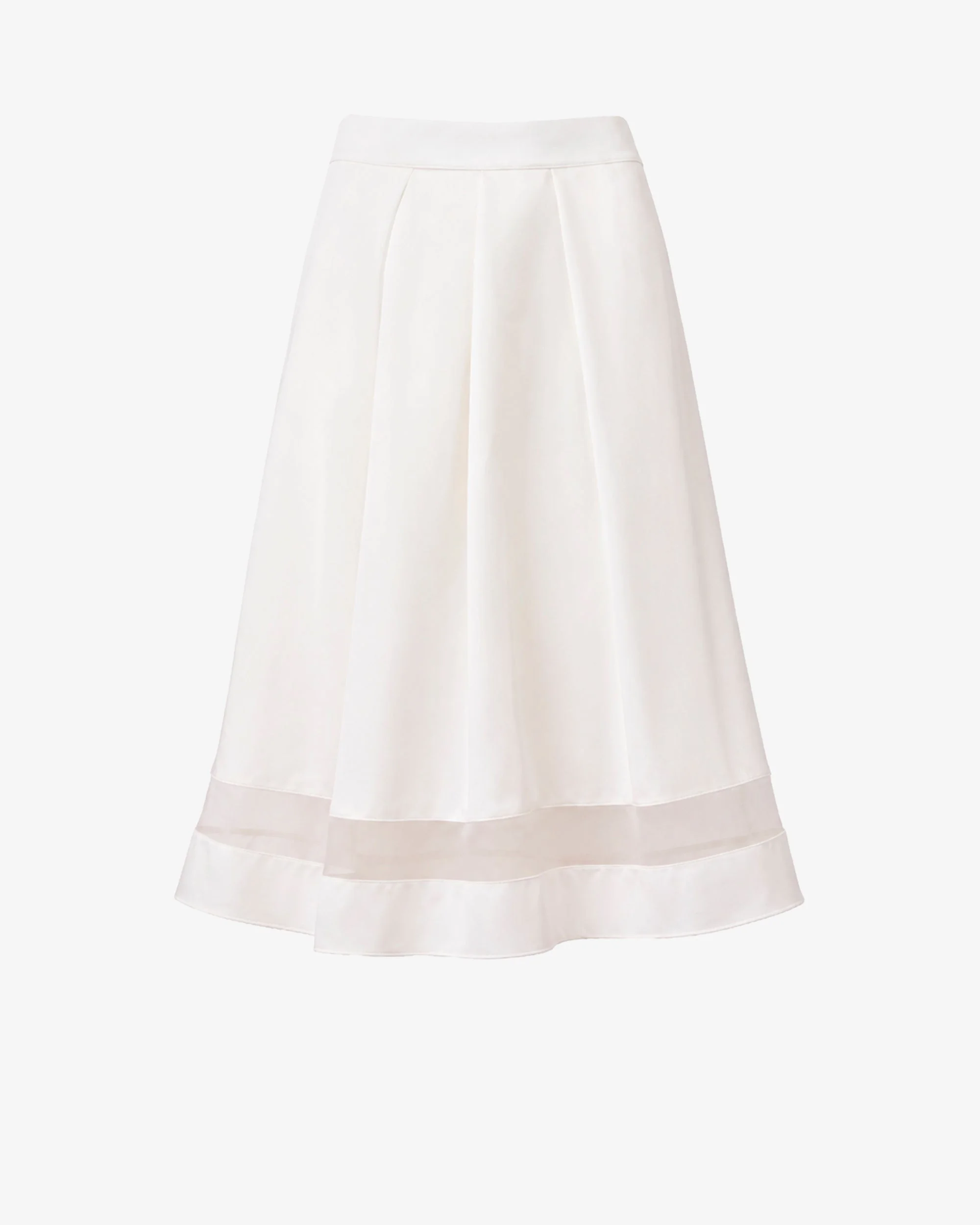 Signature tulle midi skirt - 1