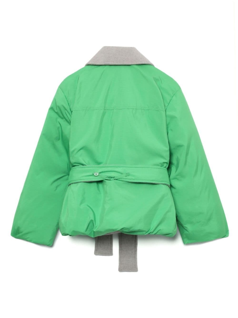 belted padded jacket - 6