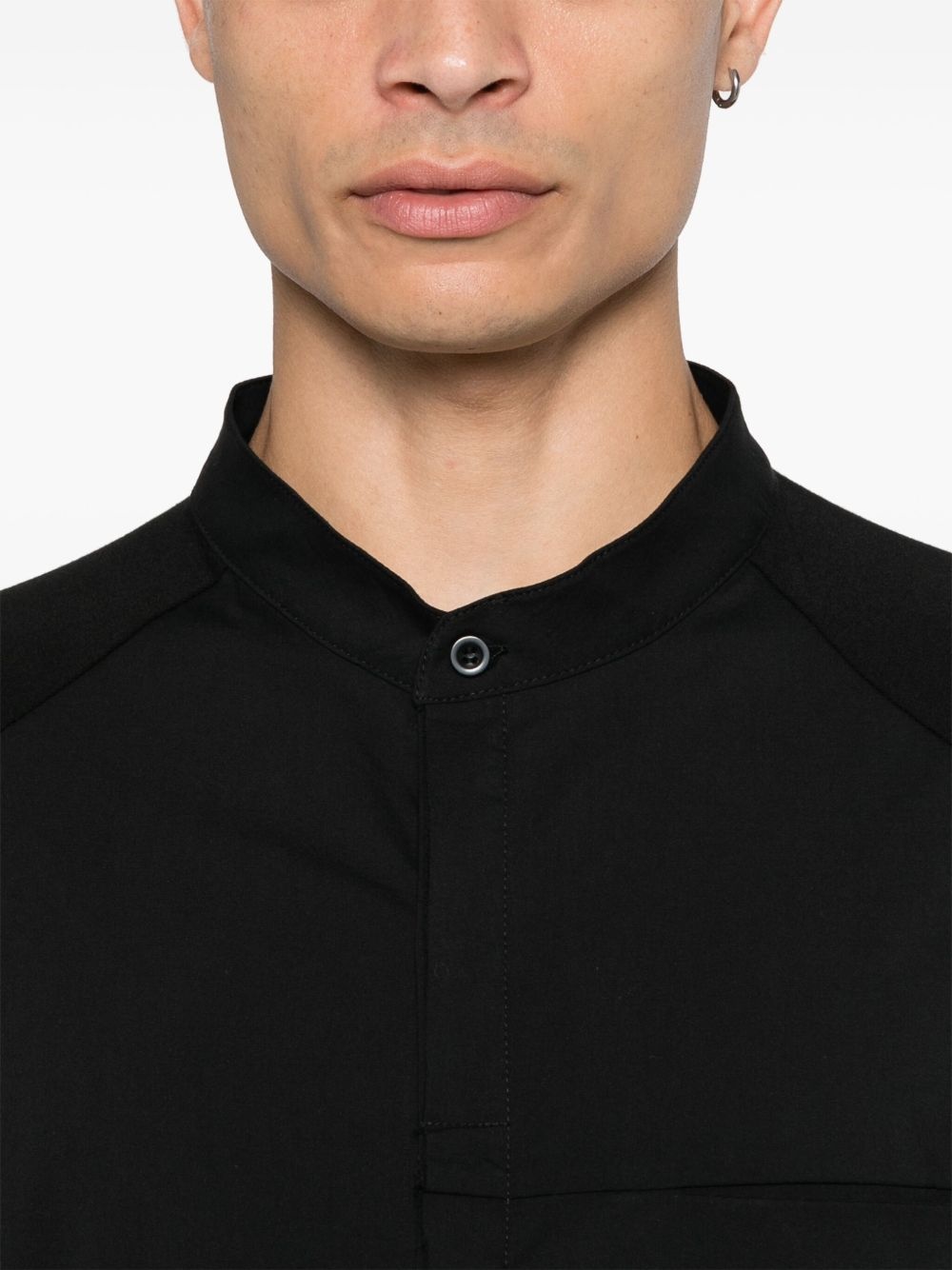 stand-up collar shirt - 5