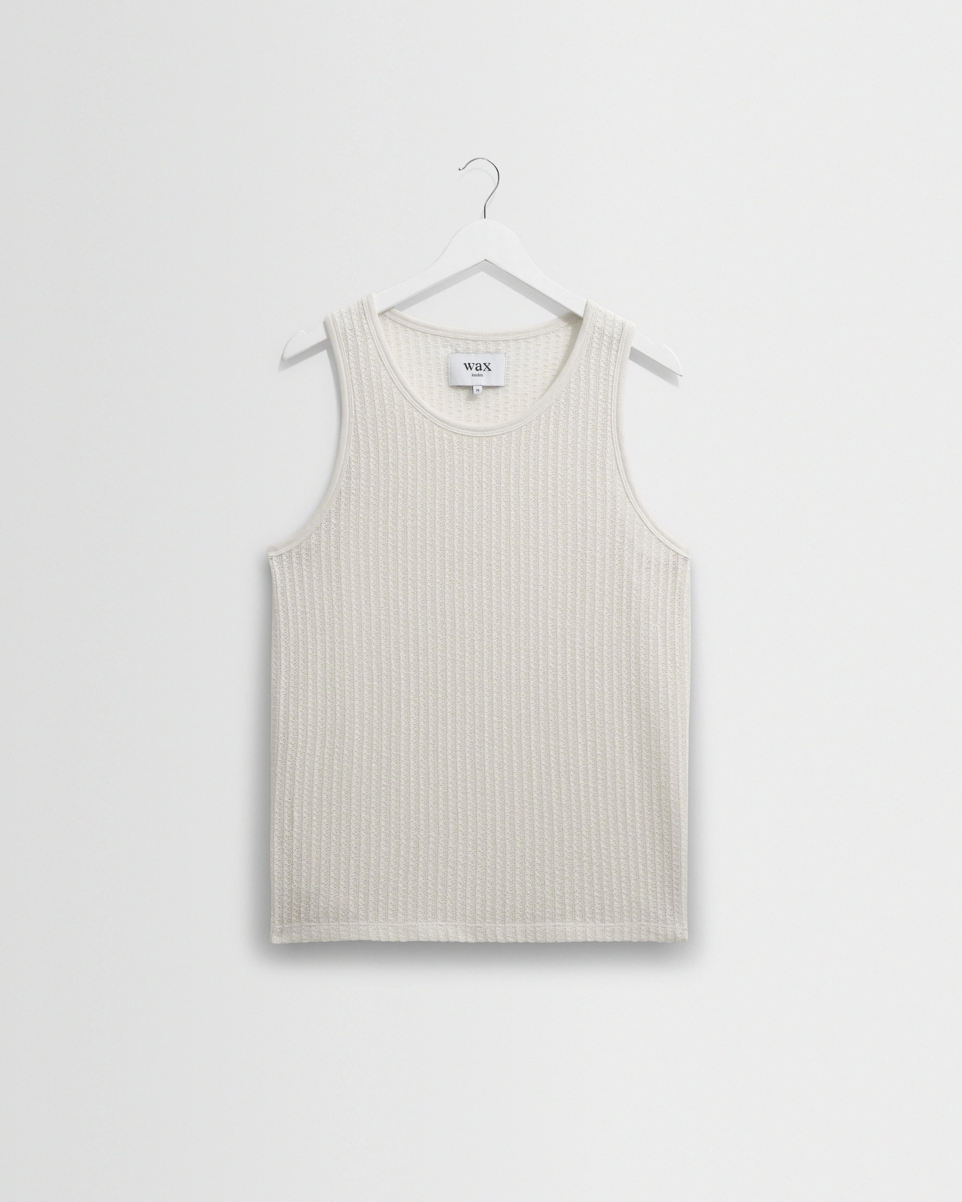 Prim - Ecru Open Knit Vest - 1
