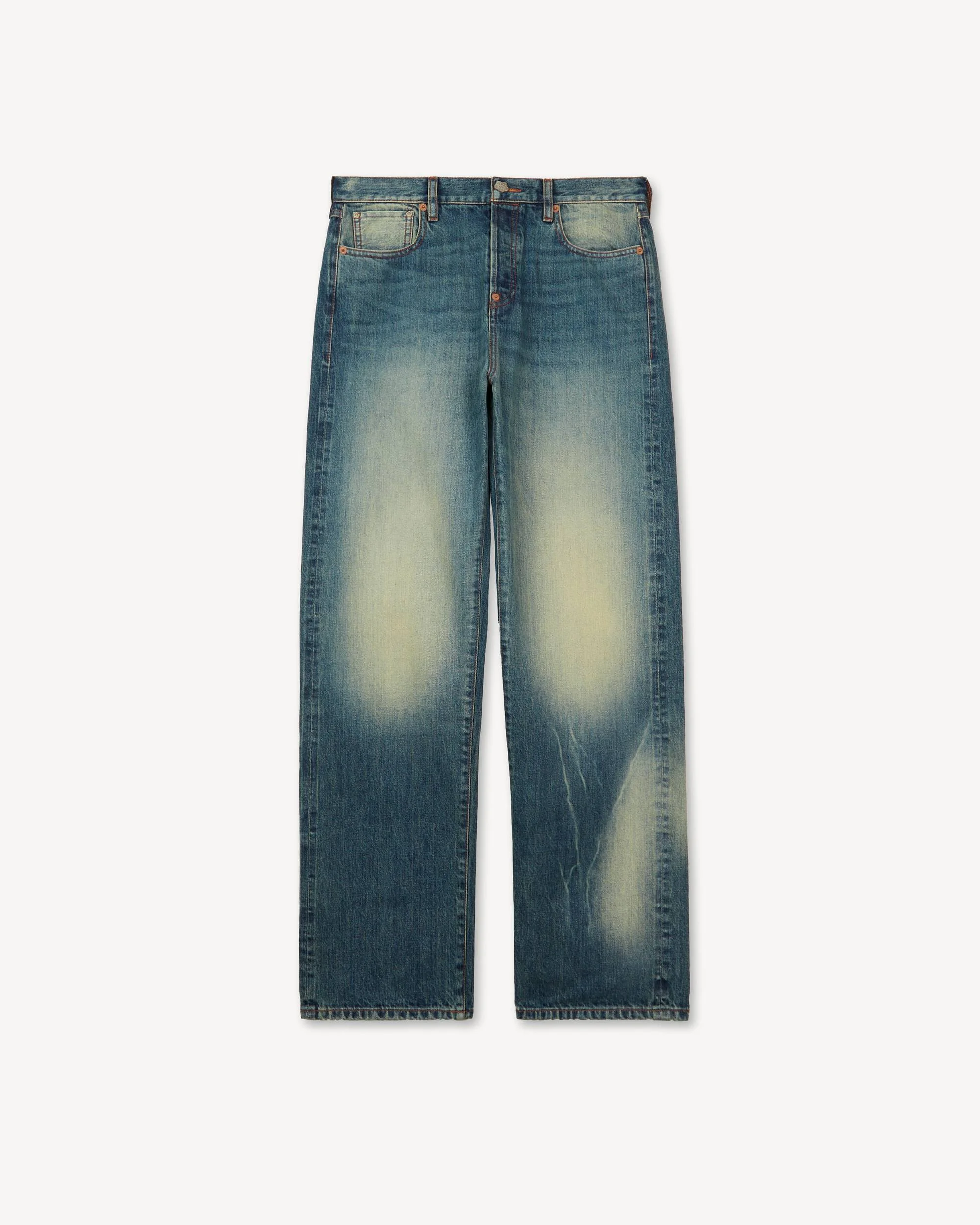Straight fit jeans in japanese denim - 1