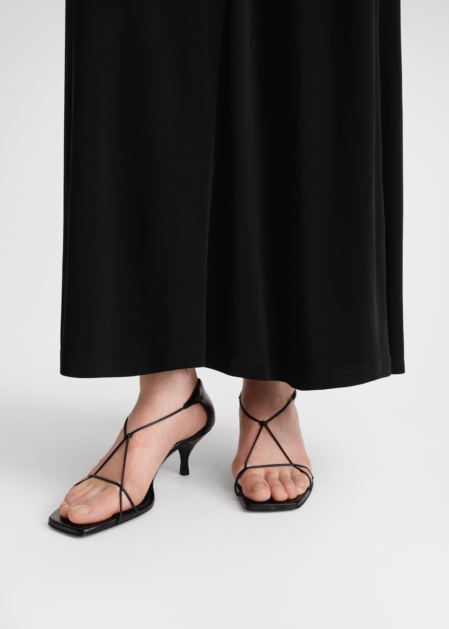 The Leather Knot Sandal black - 2