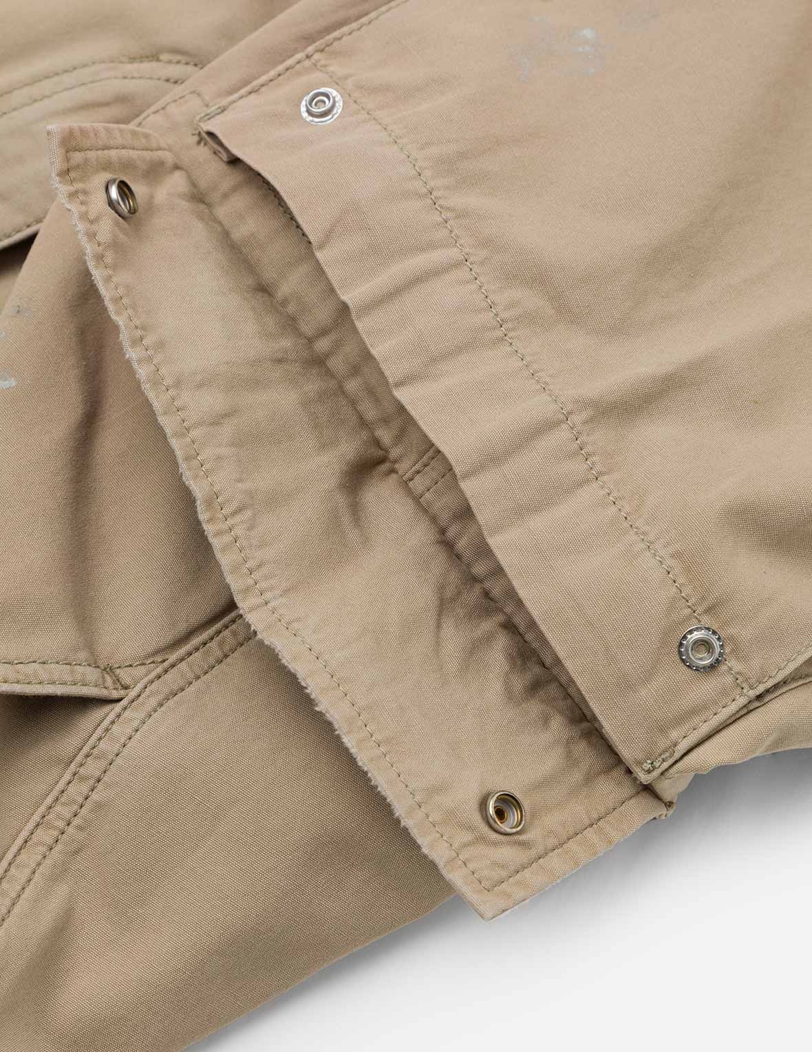 Totem Seagull Embroidery Straight Fit Cargo Pants - 6