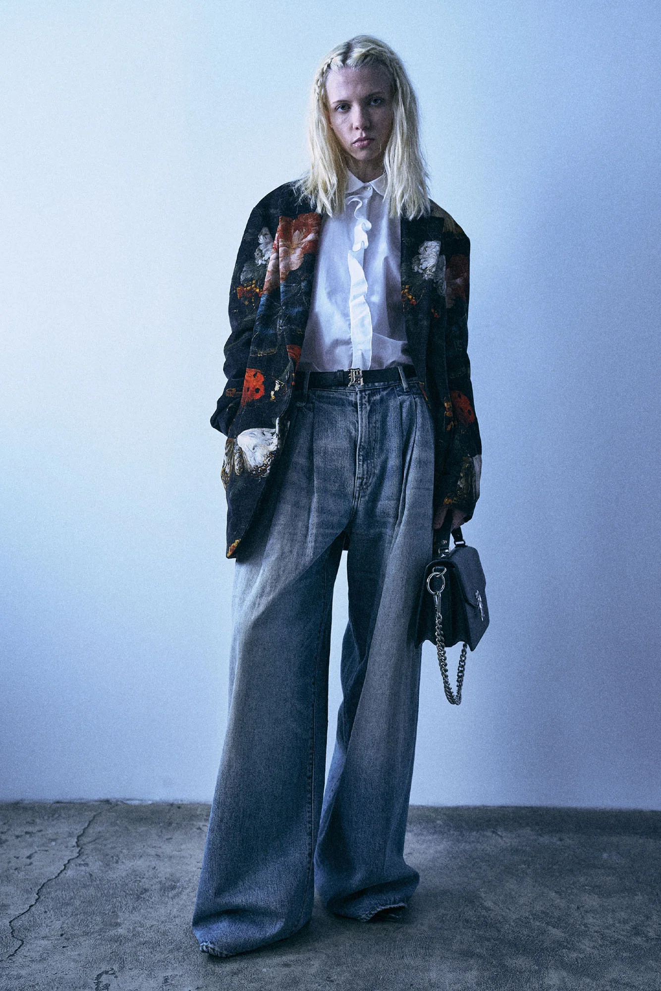 Triple Pleat Jean - 1
