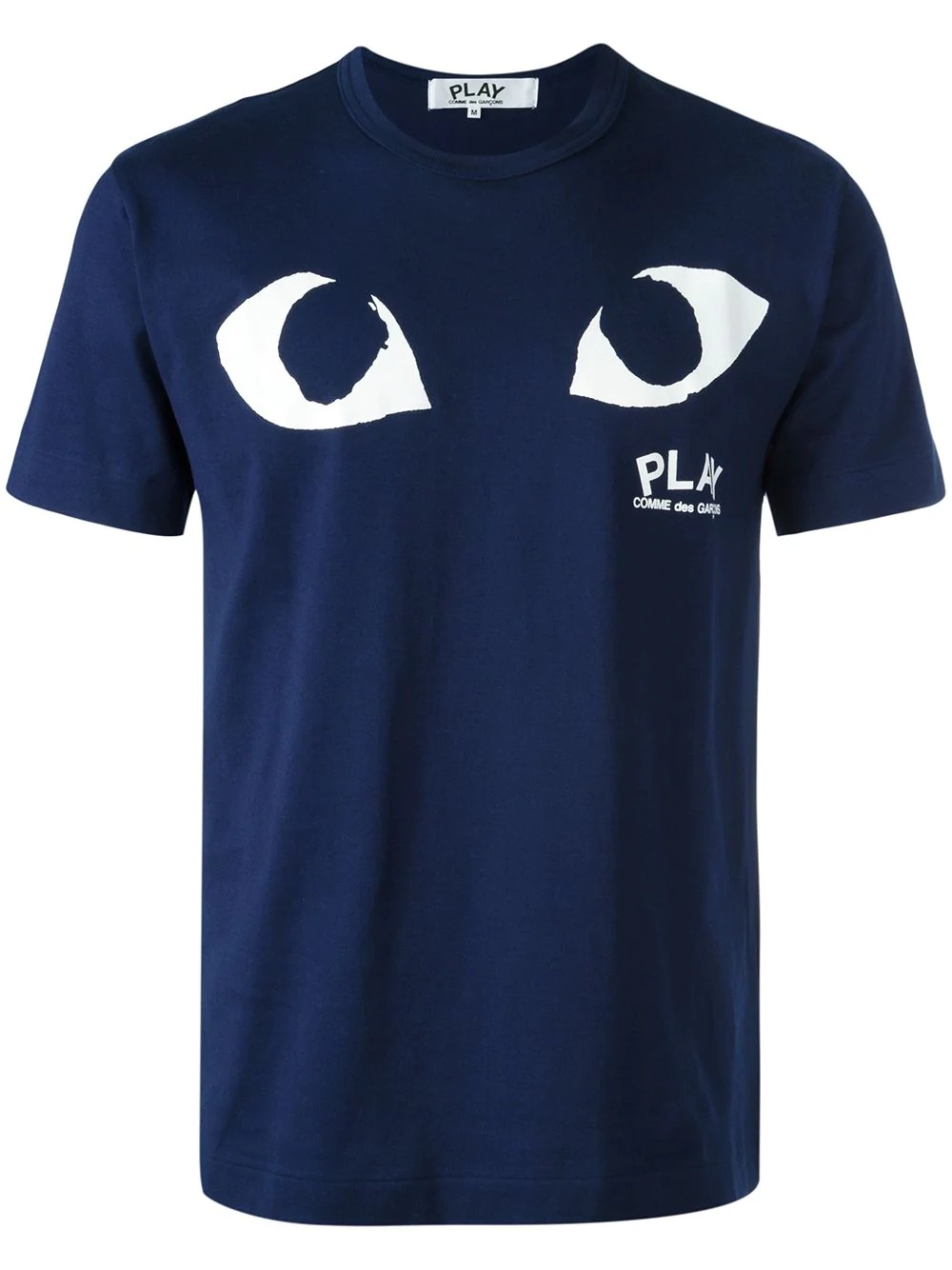 eye print T-shirt - 1