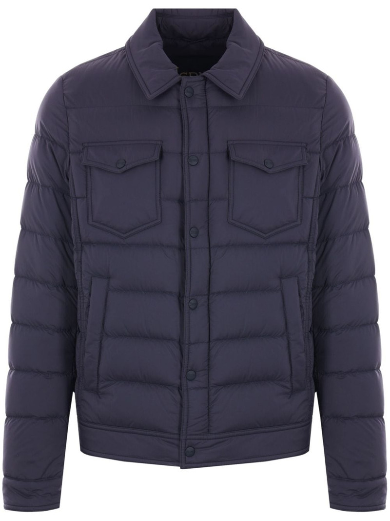 classic-collar down jacket 1